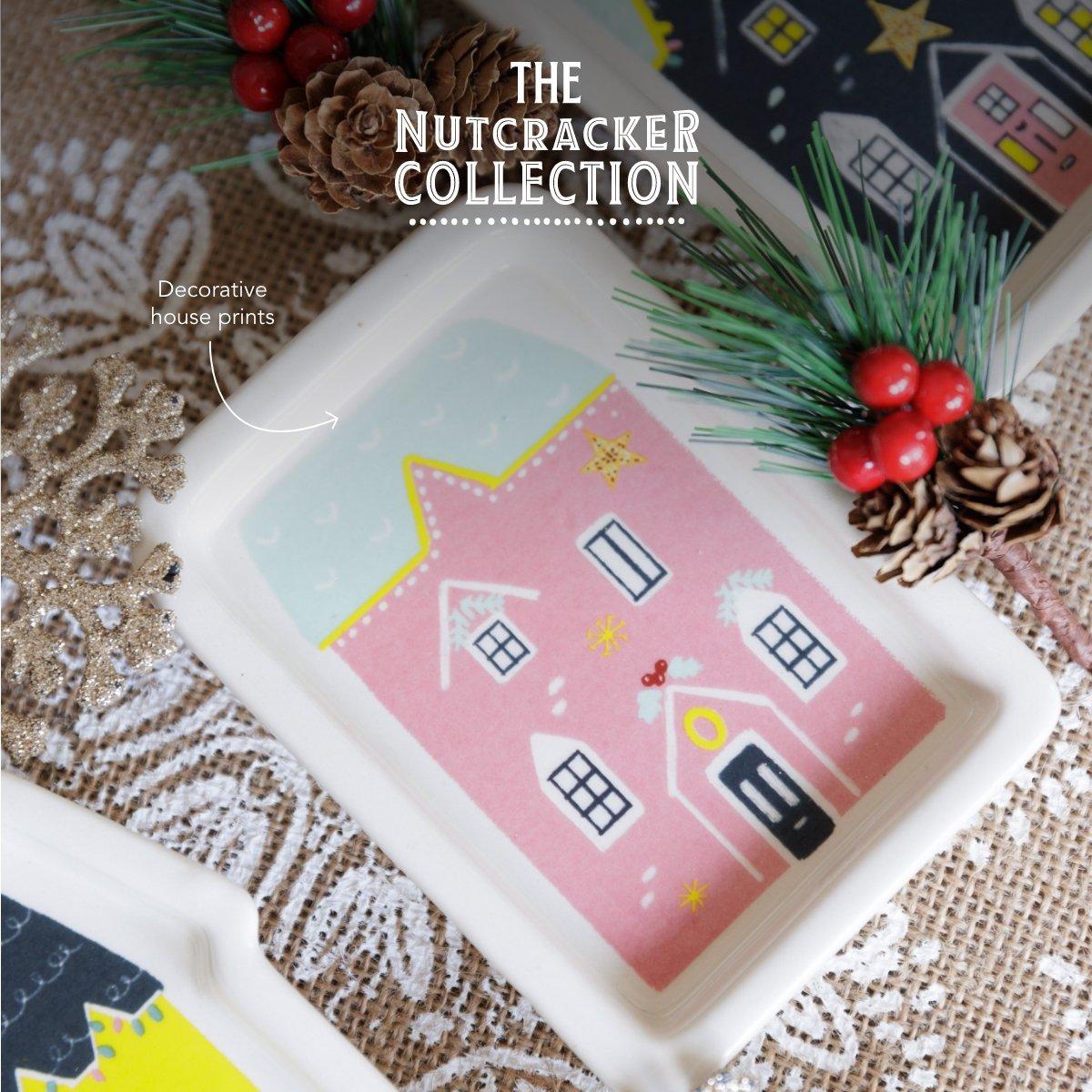 Mixed - KitchenCraft - The Nutcracker Collection 3pc Decorative Plate Set - 4