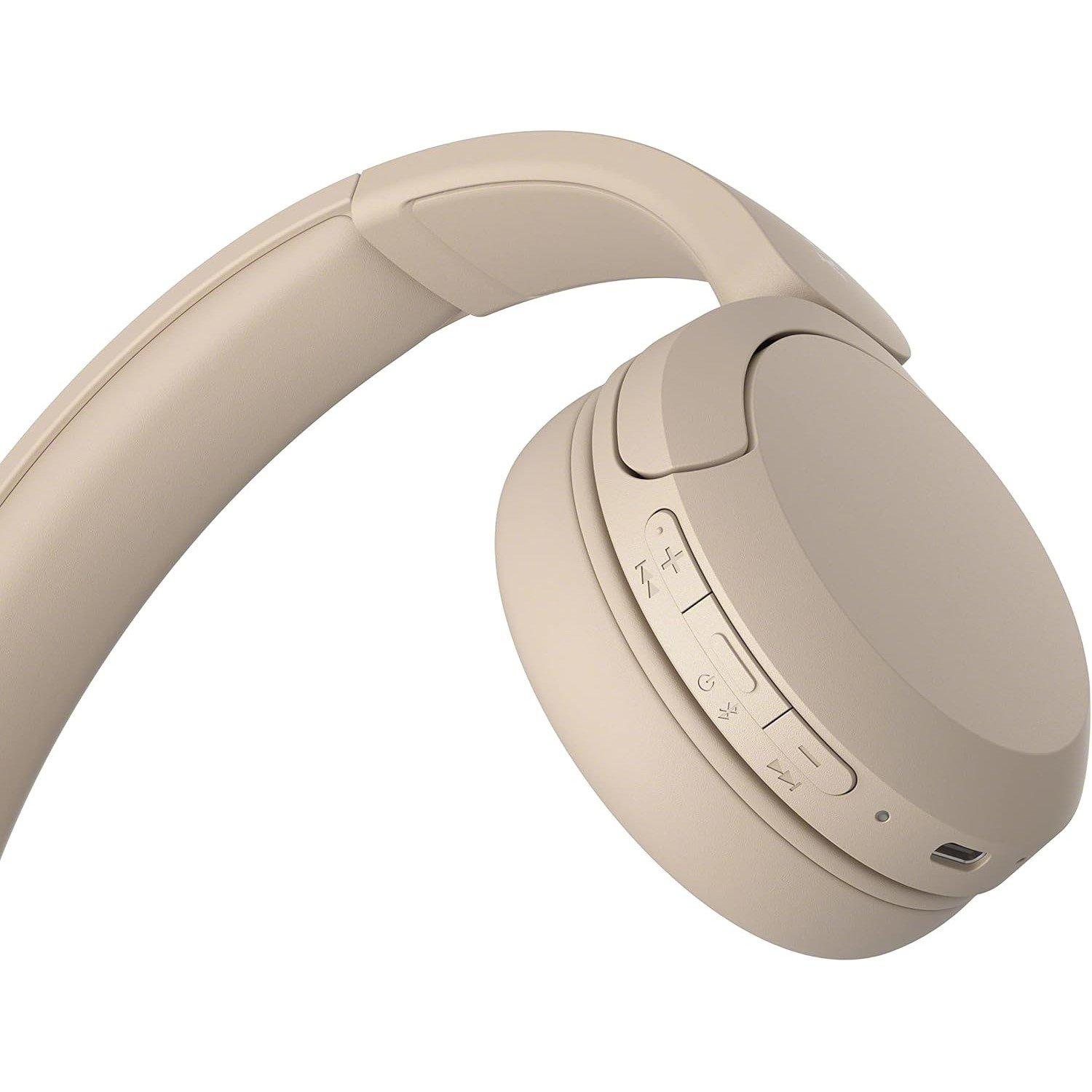 Beige - Sony - Sony WH-CH520 Wireless Headphones- Beige - 6