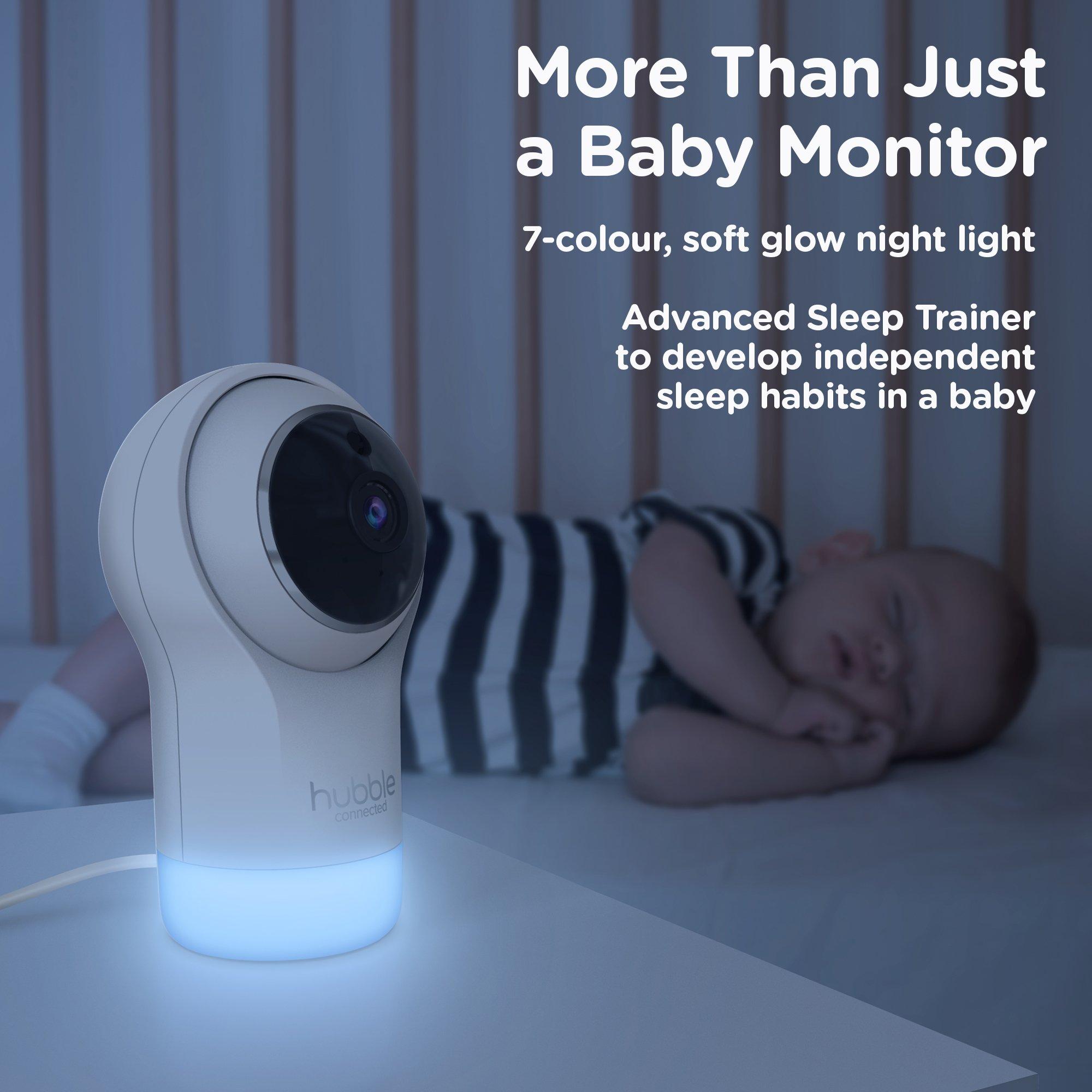 White - Hubble - Nursery Pal Glow Smart Cam - 2