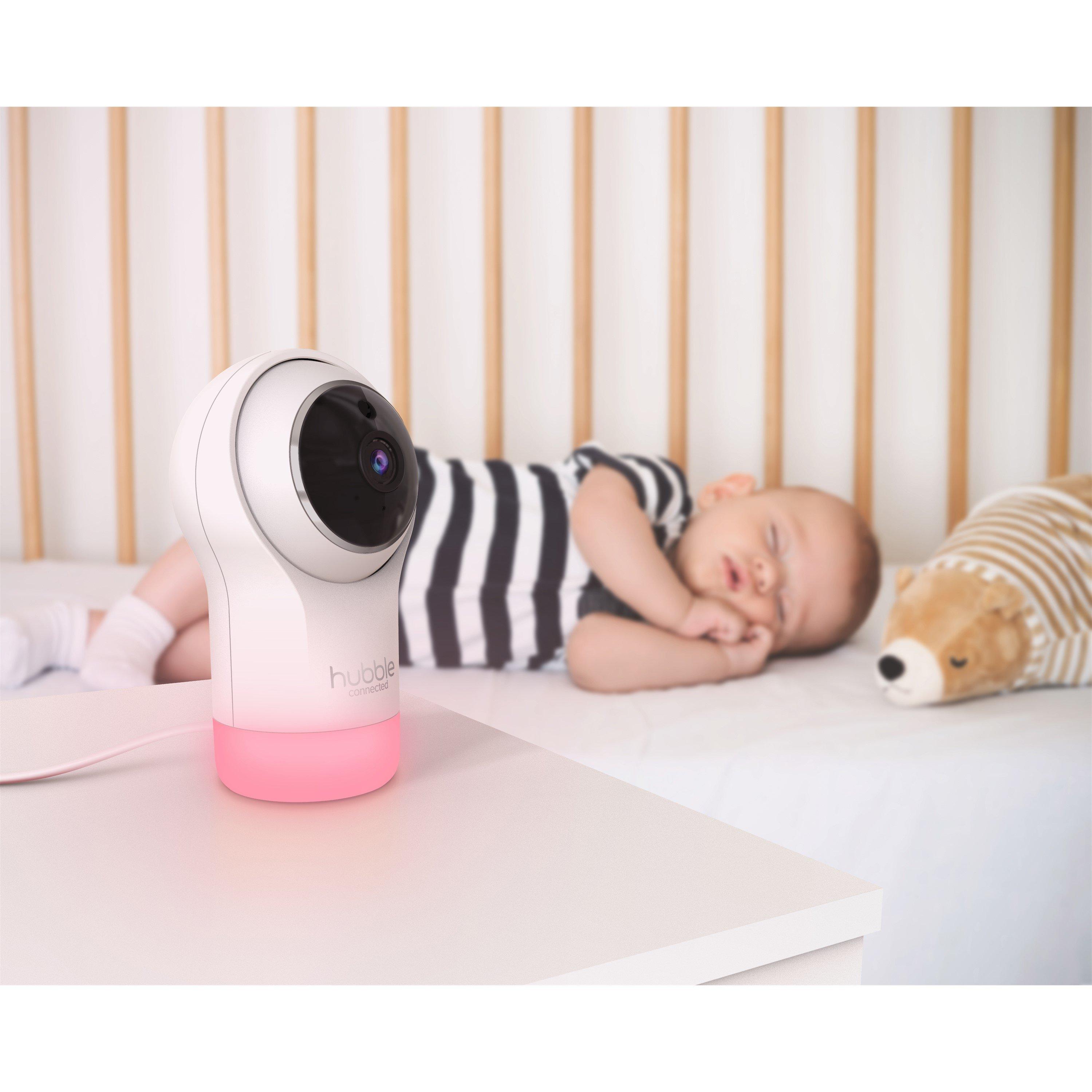 White - Hubble - Nursery Pal Glow Smart Cam - 11