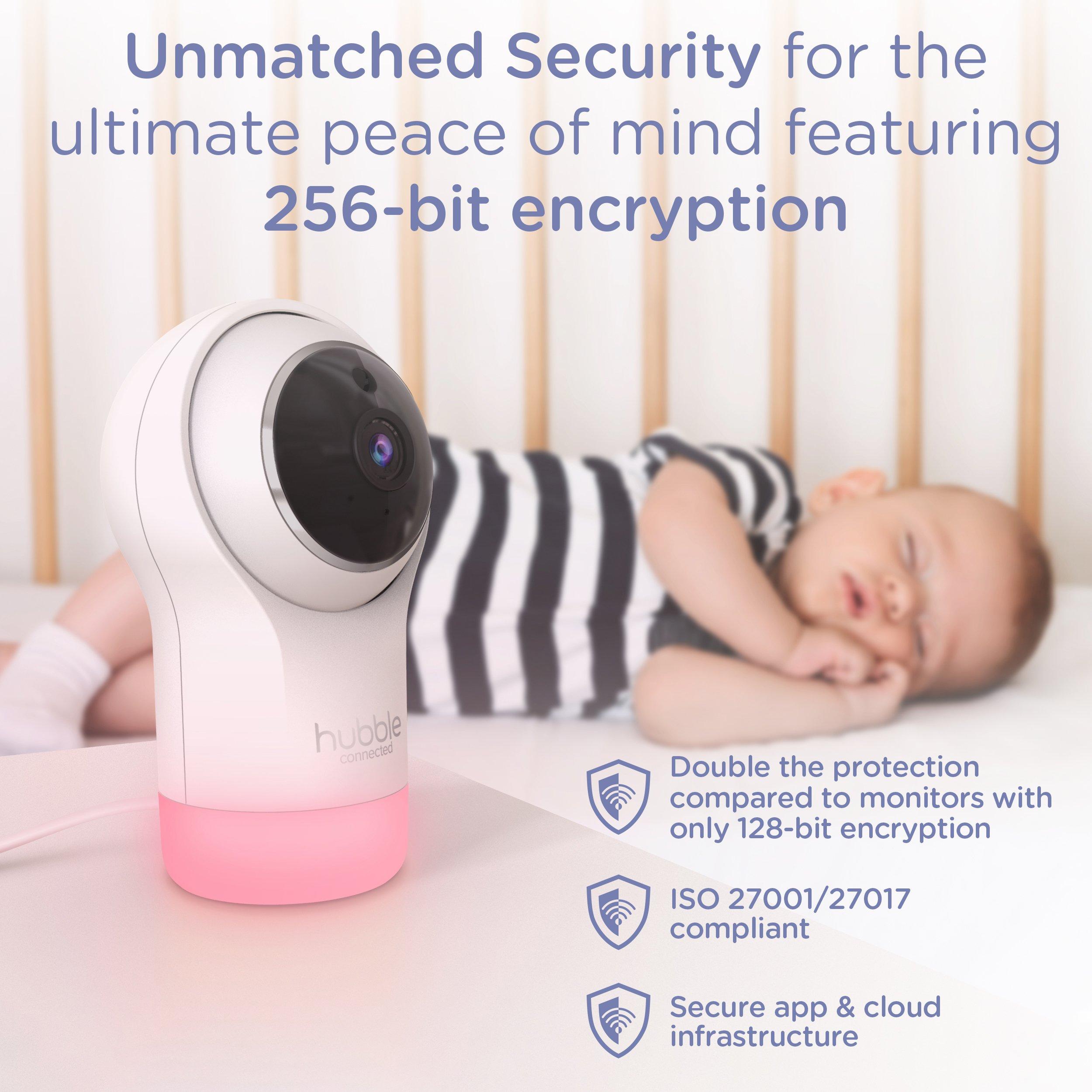 White - Hubble - Nursery Pal Glow Smart Cam - 9
