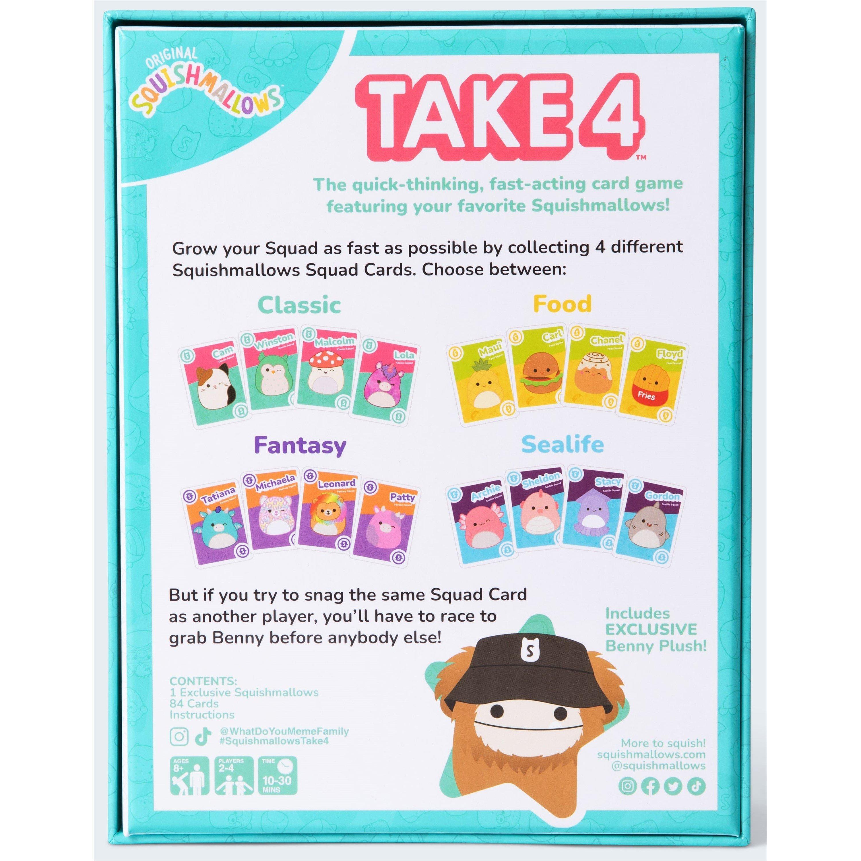 Multi Format An - Squishmallows - TAKE4 Card Game - 5