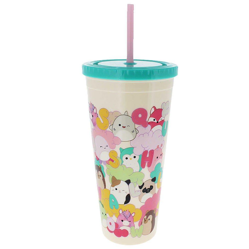 Merchandise - Squishmallows - Beaker & Straw - 1