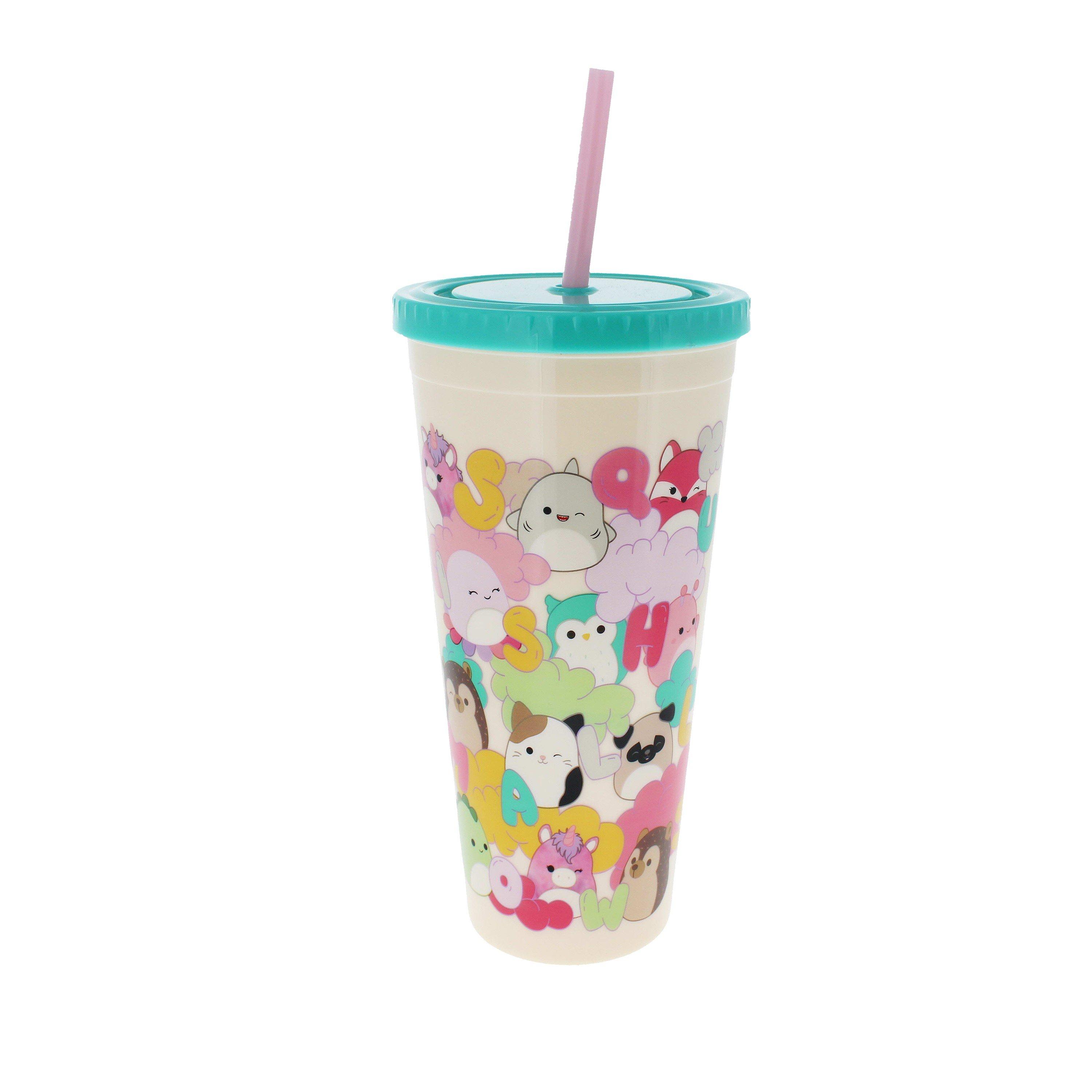 Merchandise - Squishmallows - Beaker & Straw - 2