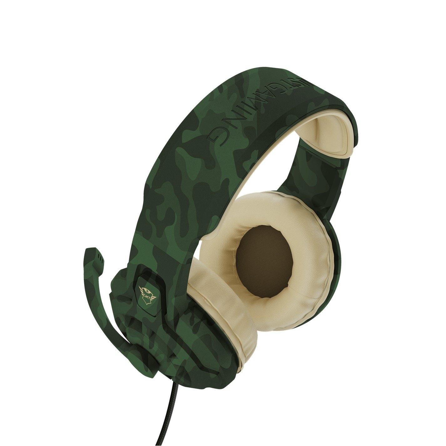 Tarngrün - Trust - GXT 411C Radius Headset - Jungle Camo - 3