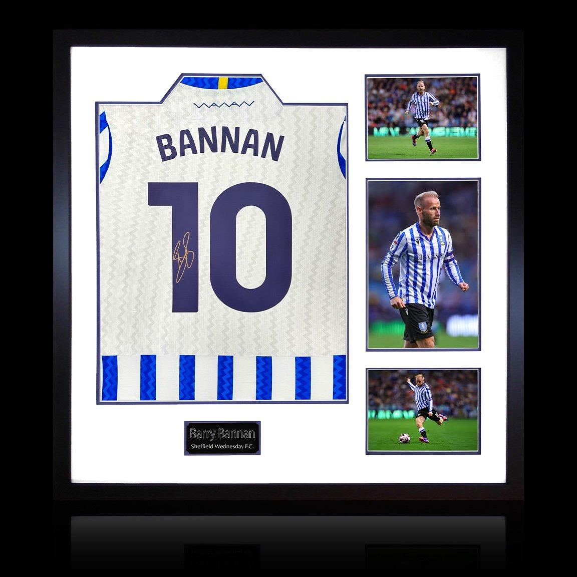 Blue - The Fan Cave - Barry Bannan Signed SheffieldWednesday 24/25 Shirt - 1