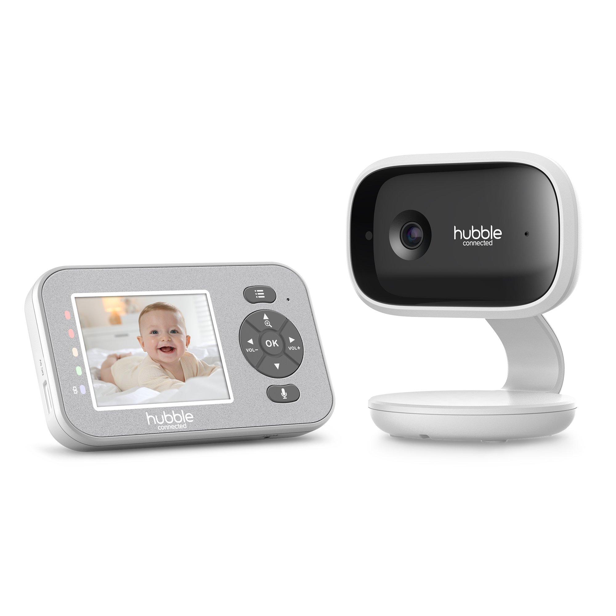 White - Hubble - Hubble Nursery Explore 2.8 Video Baby Monitor - 1