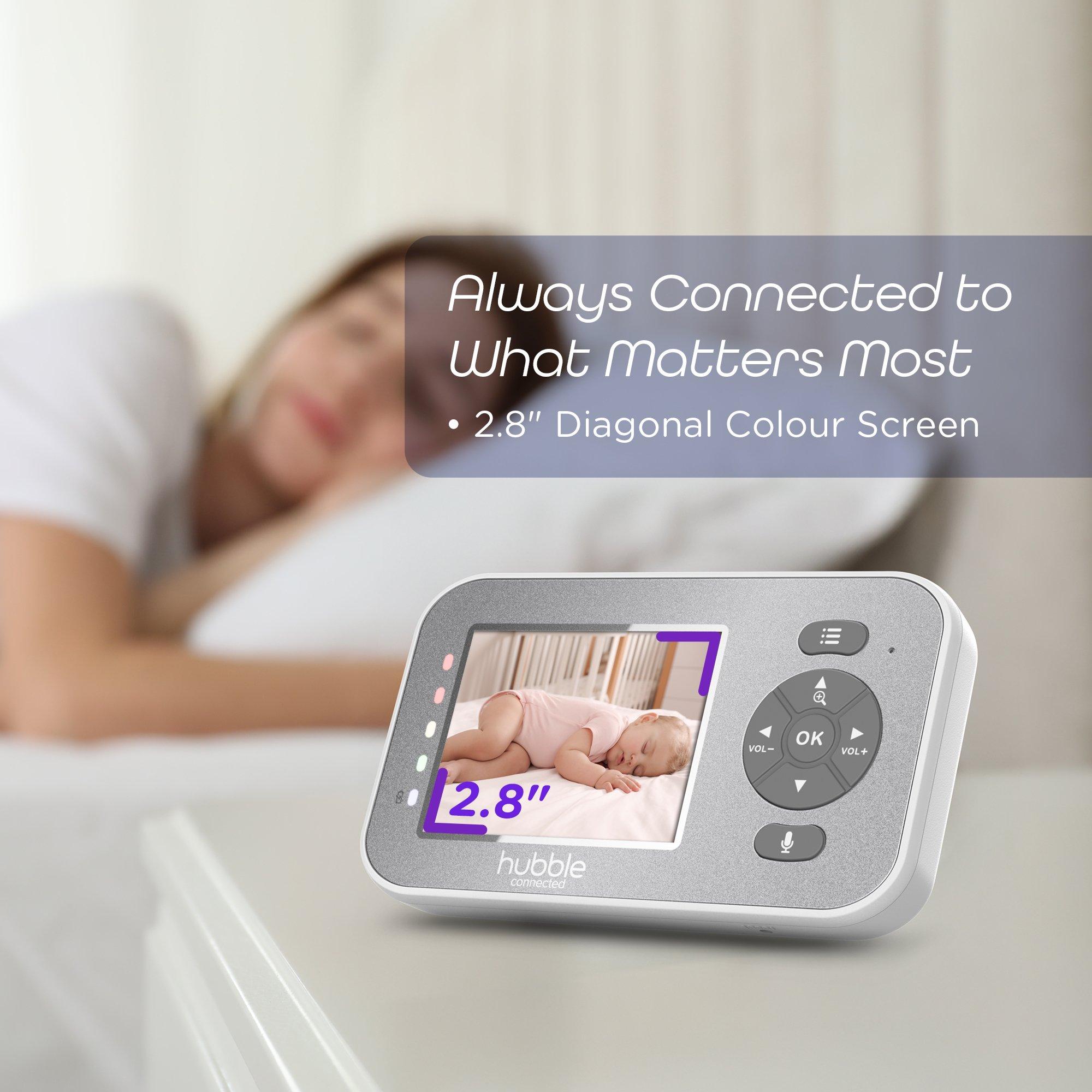 White - Hubble - Hubble Nursery Explore 2.8 Video Baby Monitor - 3