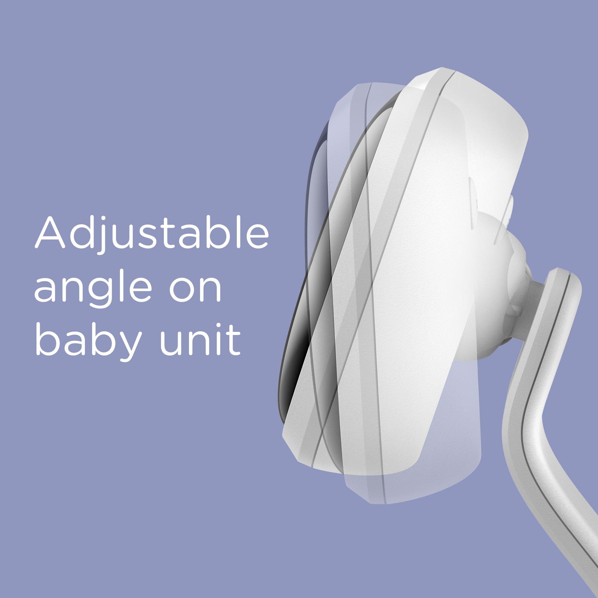 White - Hubble - Hubble Nursery Explore 2.8 Video Baby Monitor - 5