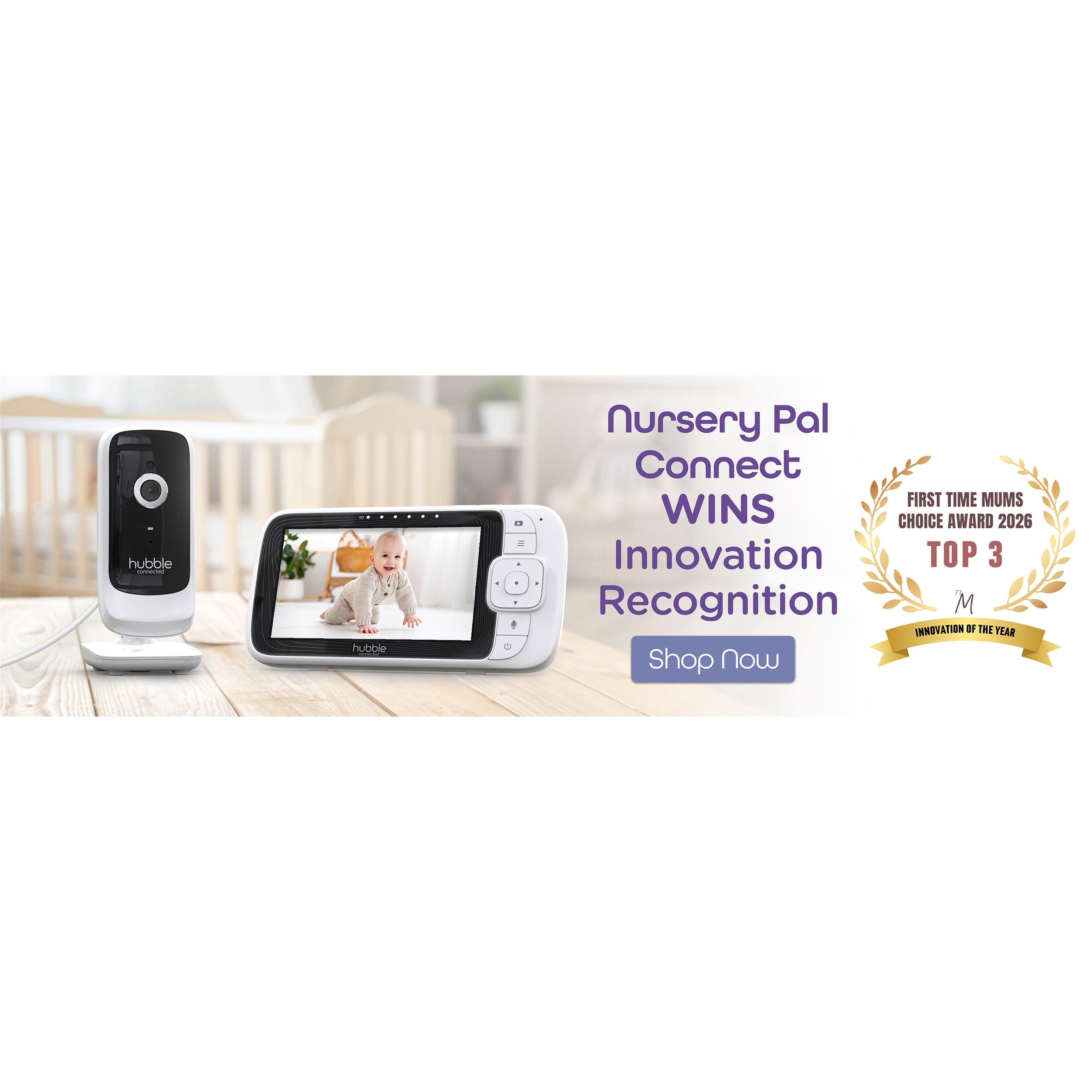 White - Hubble - Nursery Pal Connect 5 Smart Baby Monitor wi - 16