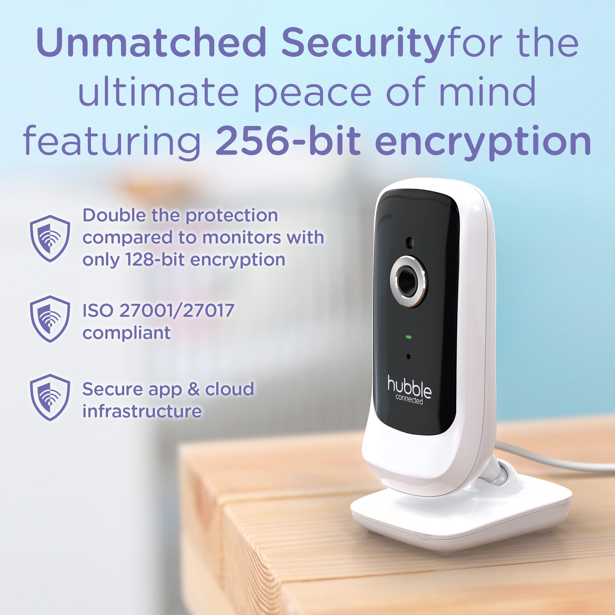 White - Hubble - Nursery Pal Connect 5 Smart Baby Monitor wi - 3
