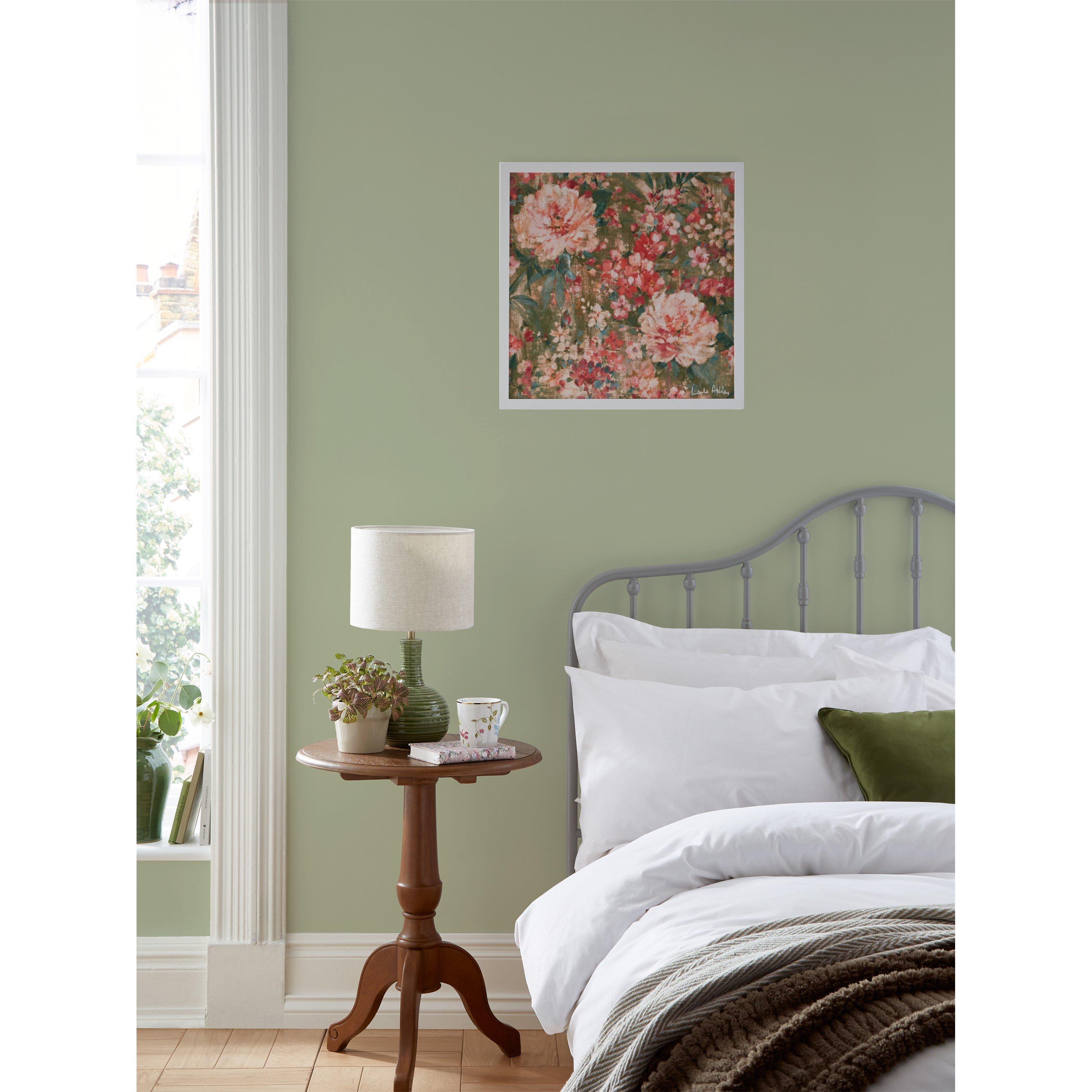 Pink - Laura Ashley - Mayville Floral Print in a White Frame - 2
