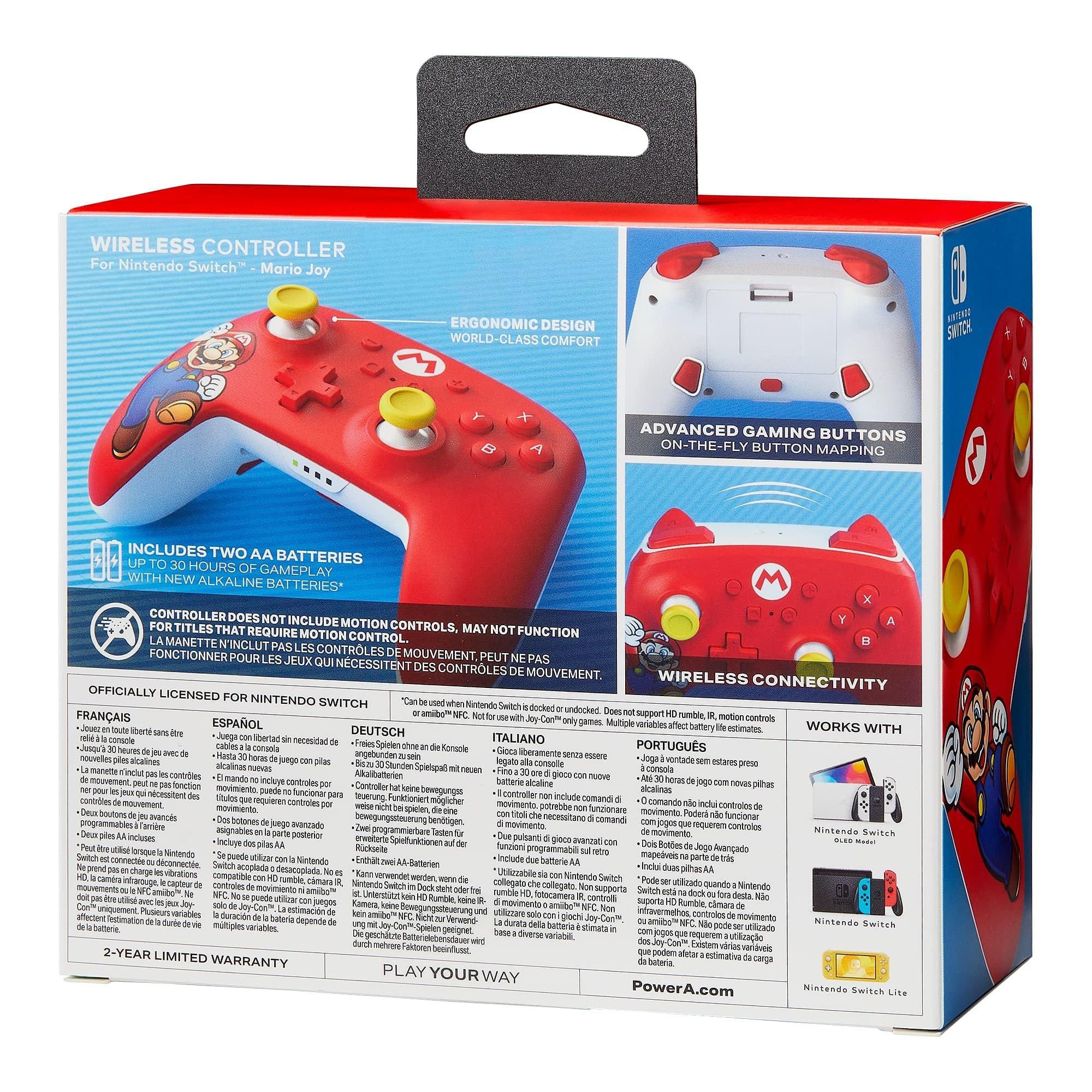 Mario Joy - PowerA - Switch Wireless Controller - Mario Joy - 10