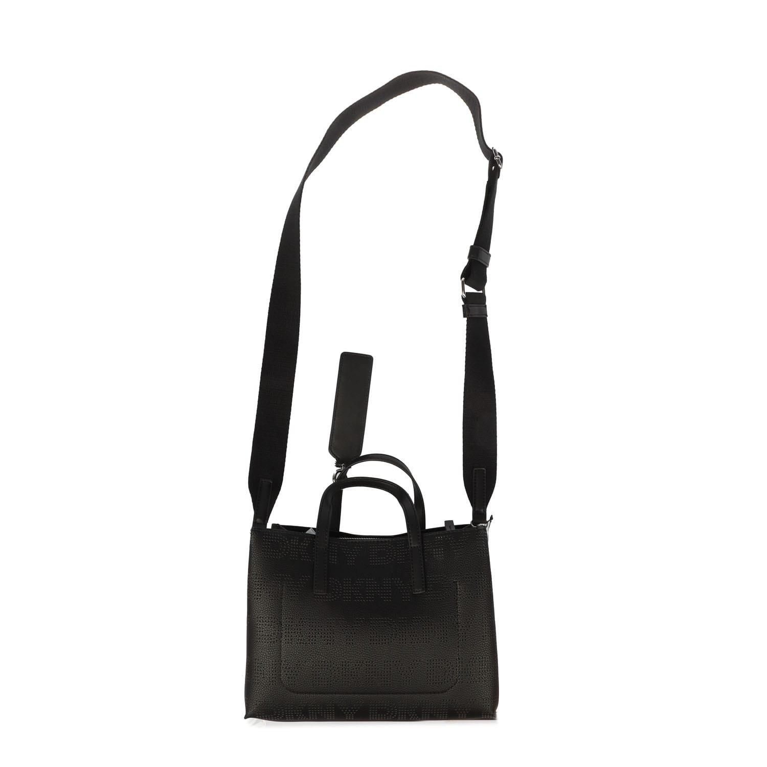 Black - DKNY - Fidela Satchel - 2