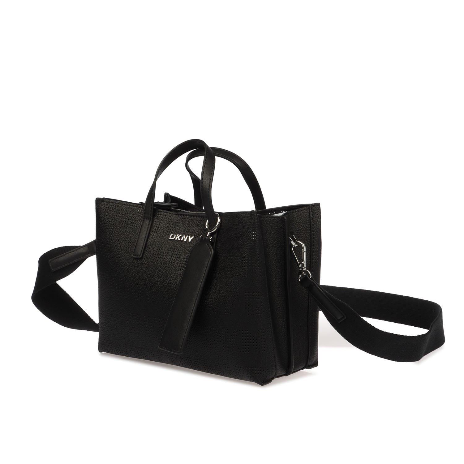 Black - DKNY - Fidela Satchel - 3