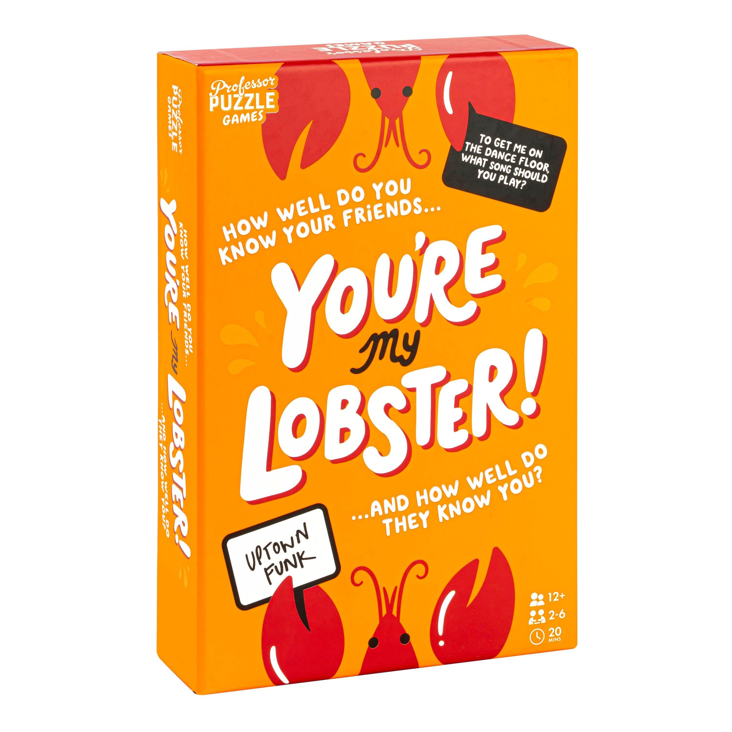 Professor Puzzle You're My Lobster