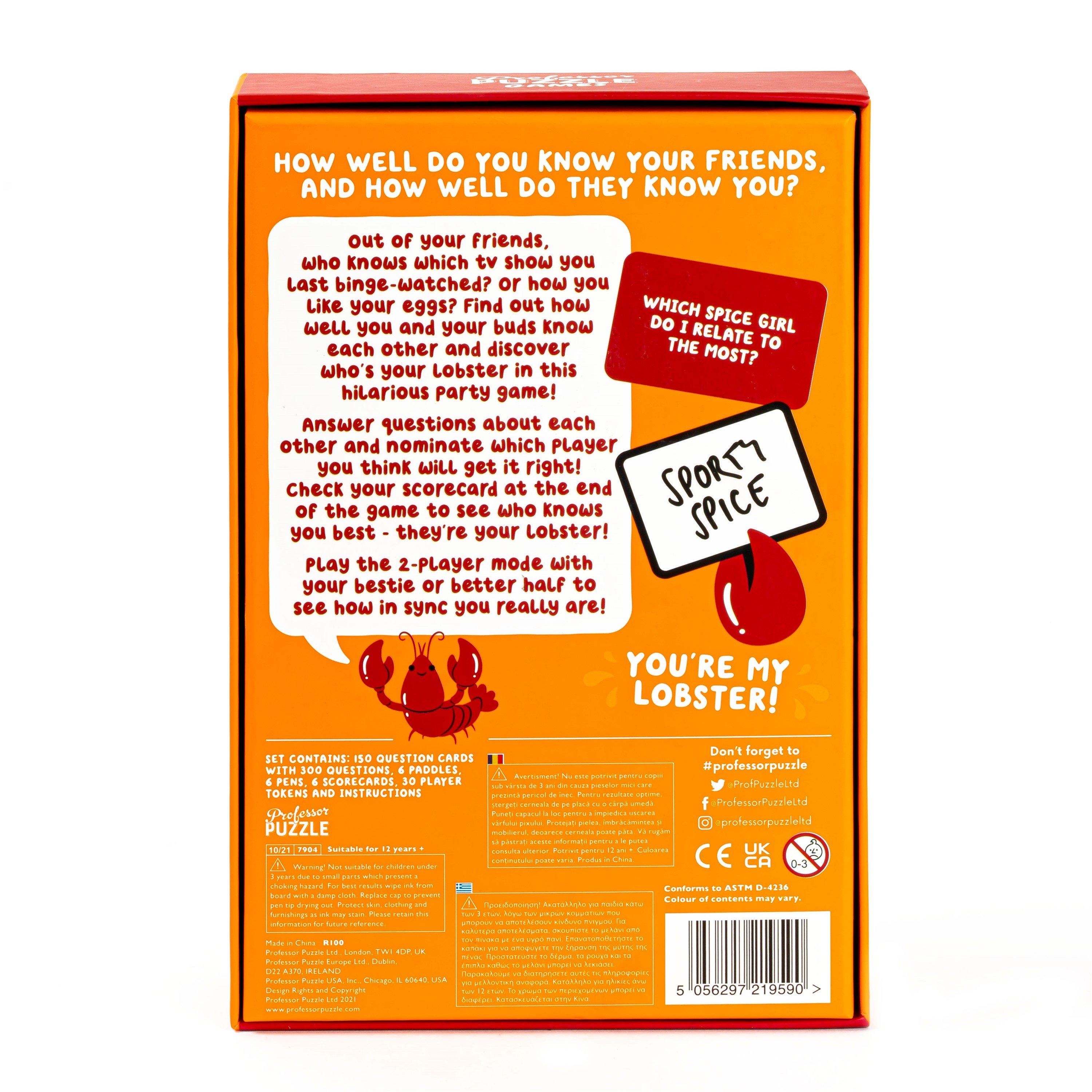 Multi Format An - Professor Puzzle - You're My Lobster - 6