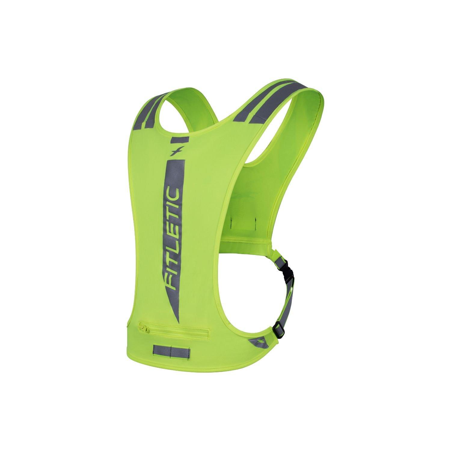 Neon - Fitletic - FITLETIC GLO Reflective Safety Vest - 3