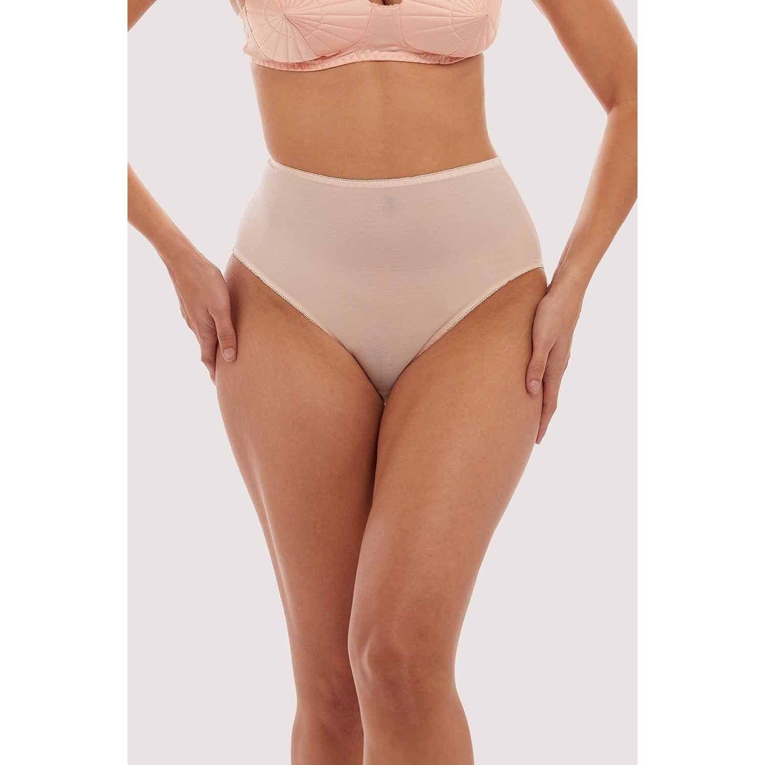 Pink - Playful Promises - Peach Mesh Classic Brief - 1