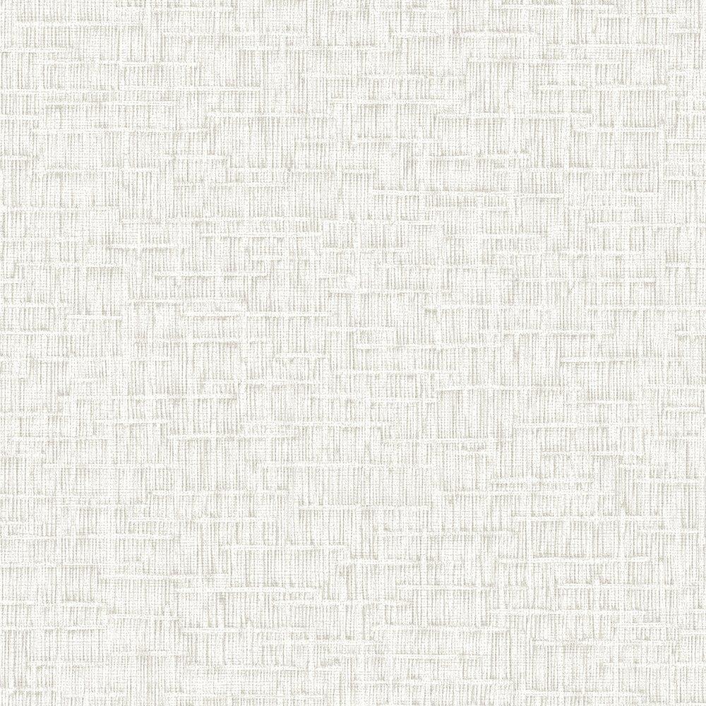 Design Id  Did Engraved Off Wallpaper - White / Off Whi