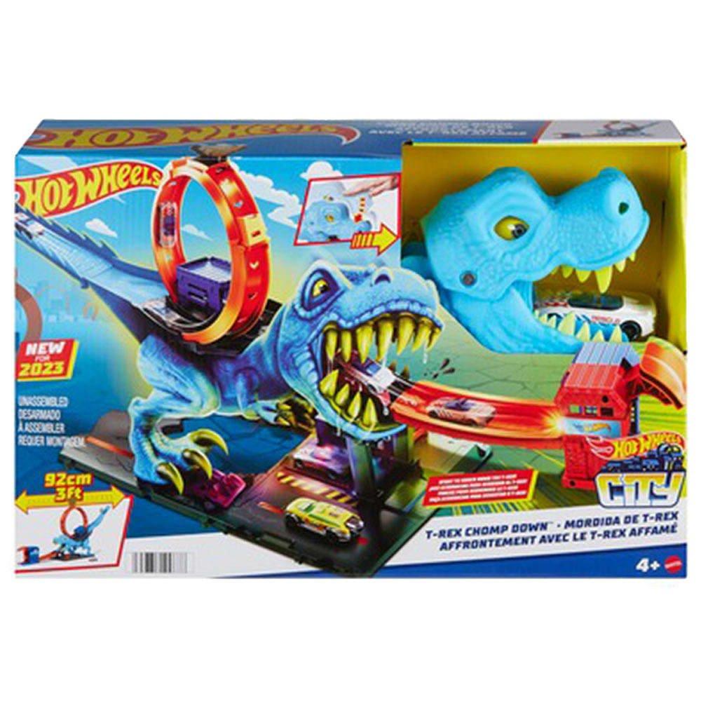 Multi Format An - Hot Wheels - City T Rex Chomp Down Play Set