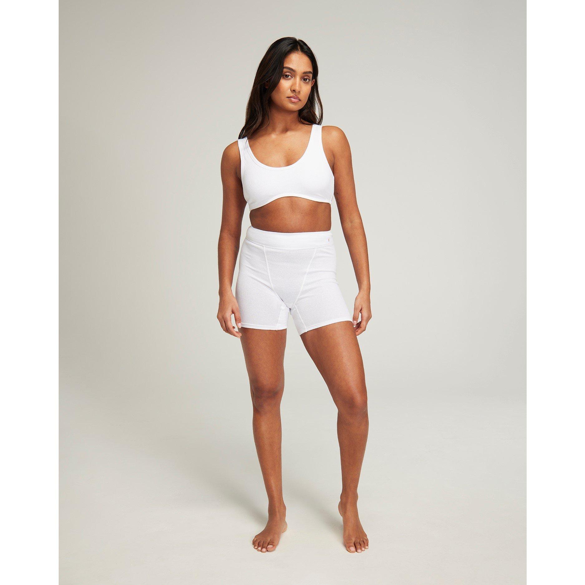 White - Nudea - BOXER SHORT ORGANIC COTTON - 1