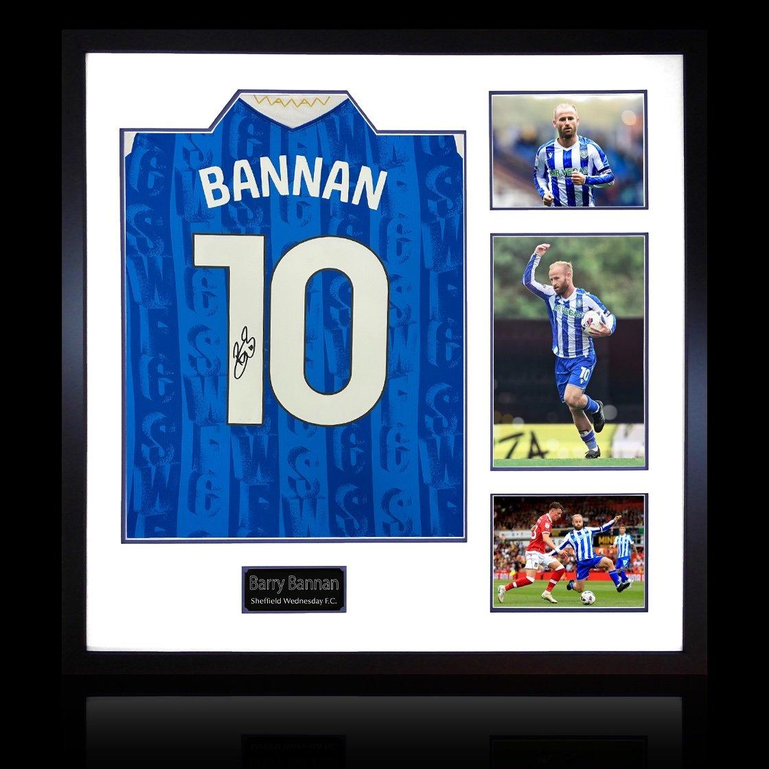 Blue - The Fan Cave - Barry Bannan Signed SheffieldWednesday 25/26 Shirt - 1