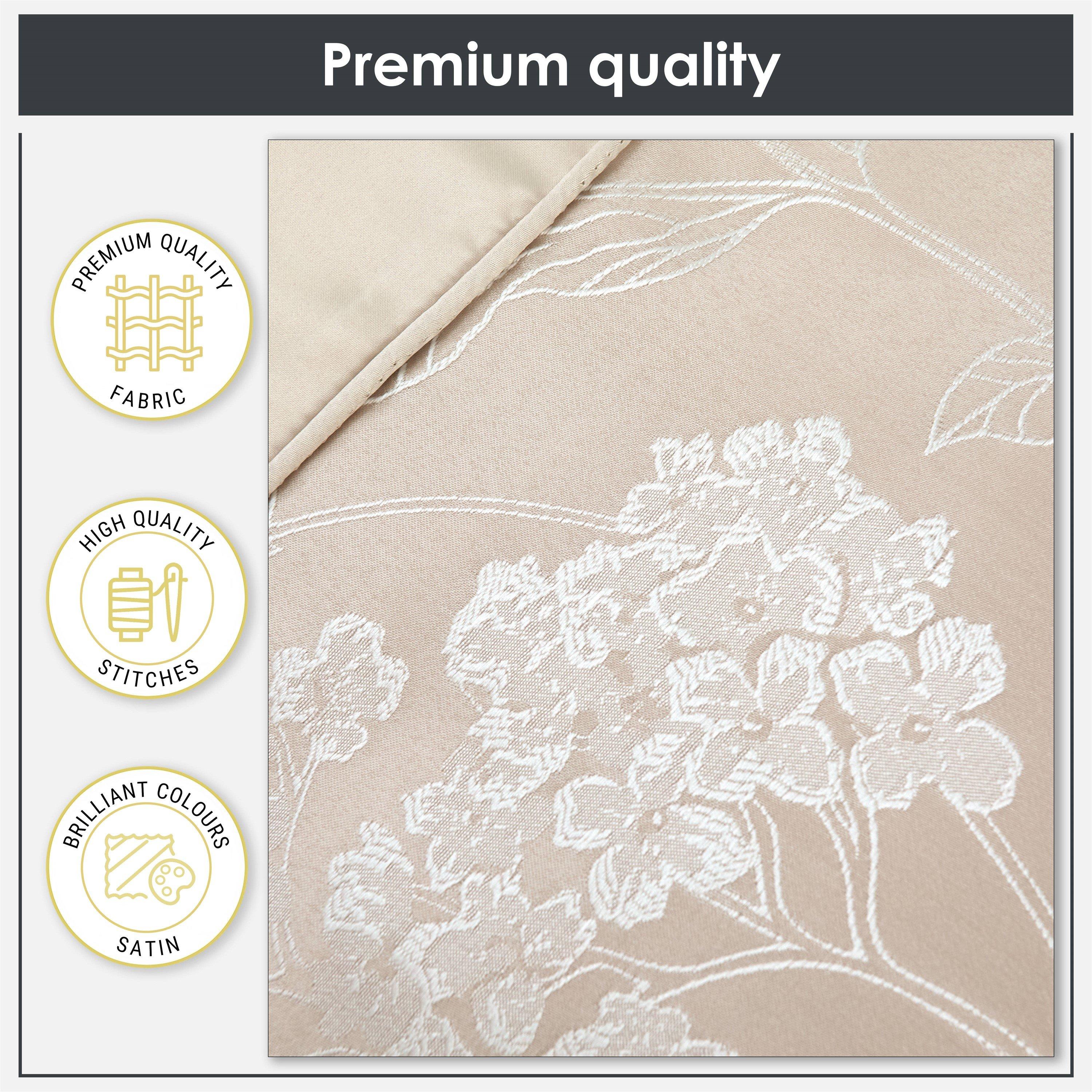 Cream - Emma Barclay - Duvet Set Embellished Jacquard Blossom - 5