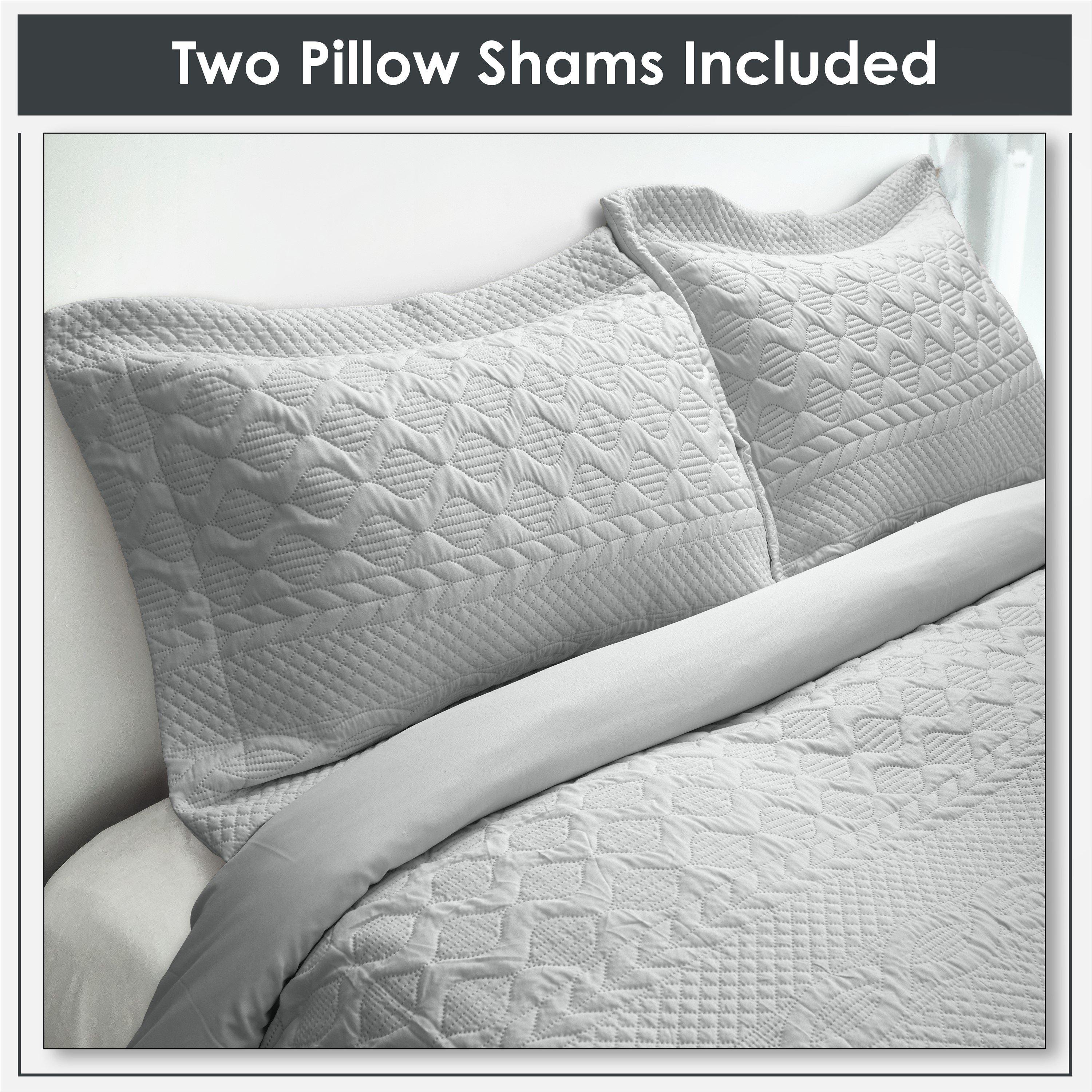 Silver - Emma Barclay - Duvet Set inc Pillowcases Aran - 3