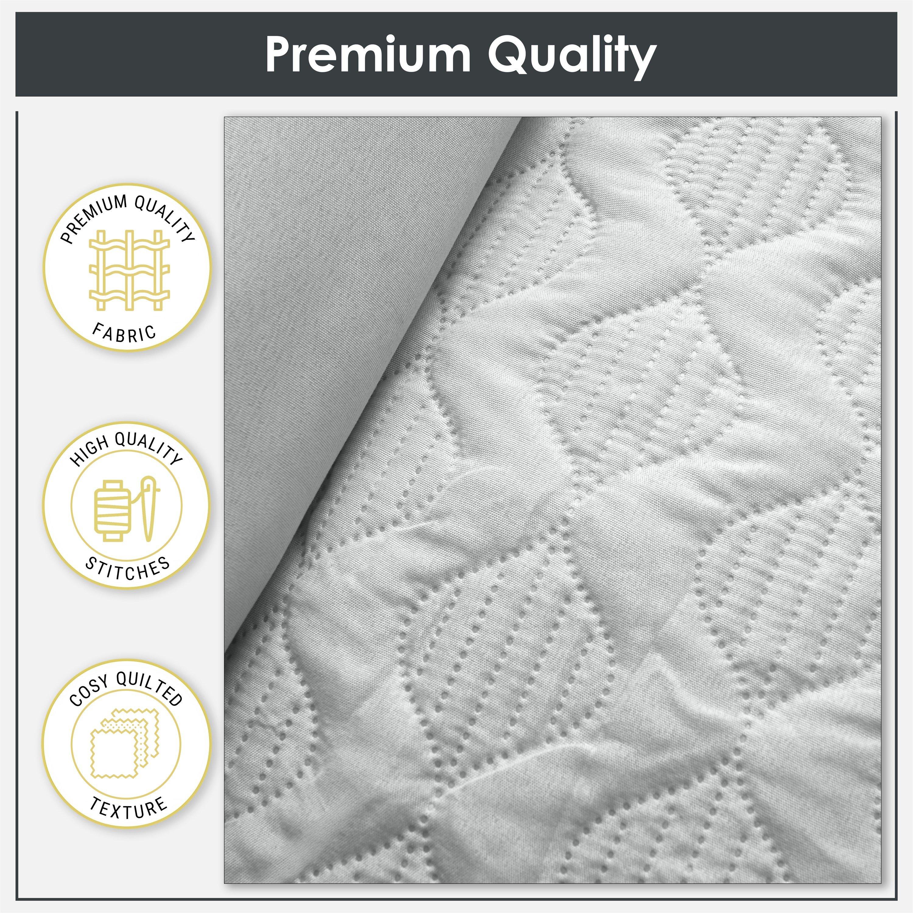 Silver - Emma Barclay - Duvet Set inc Pillowcases Aran - 5