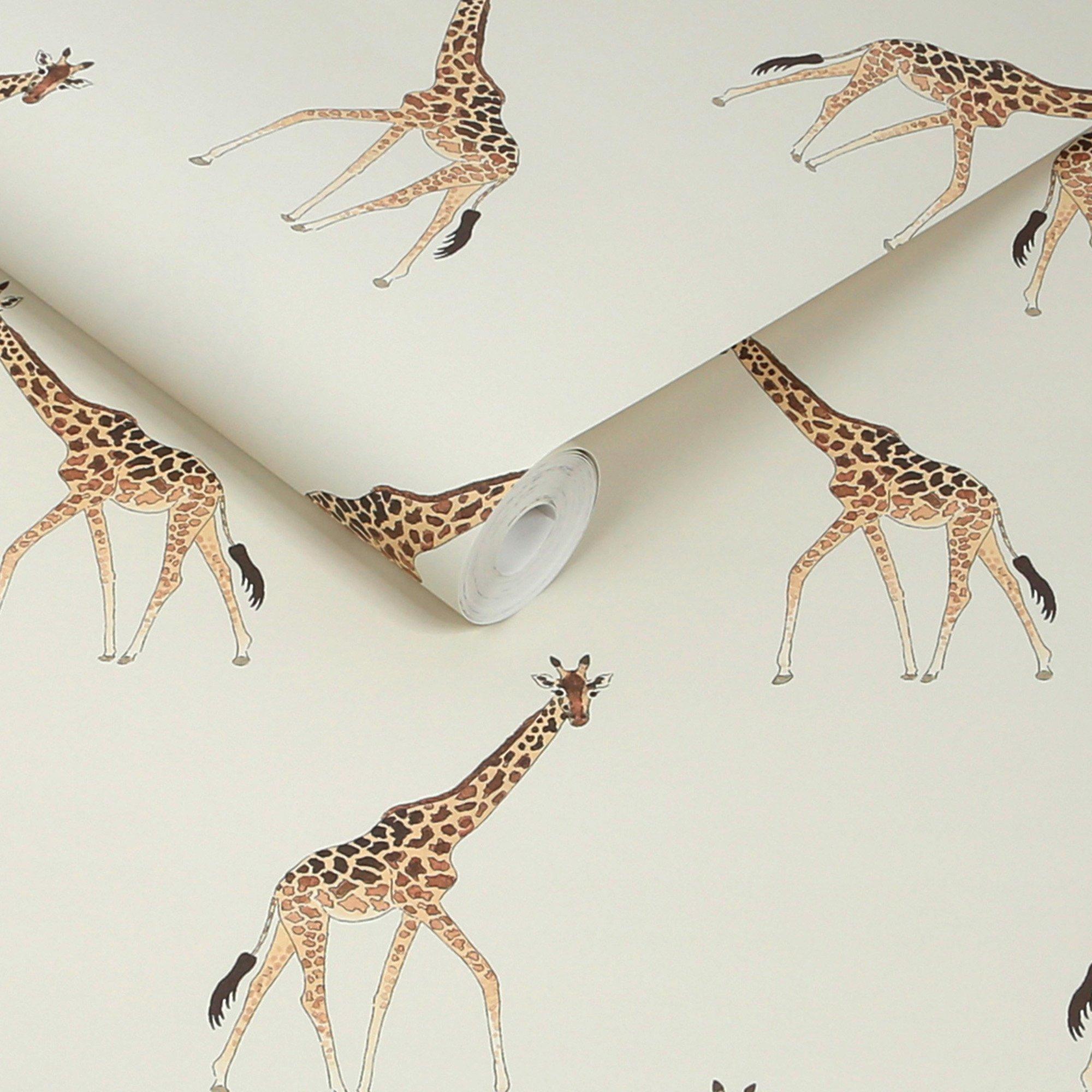 Off White - Sophie Allport - Giraffe Wallpaper - 3