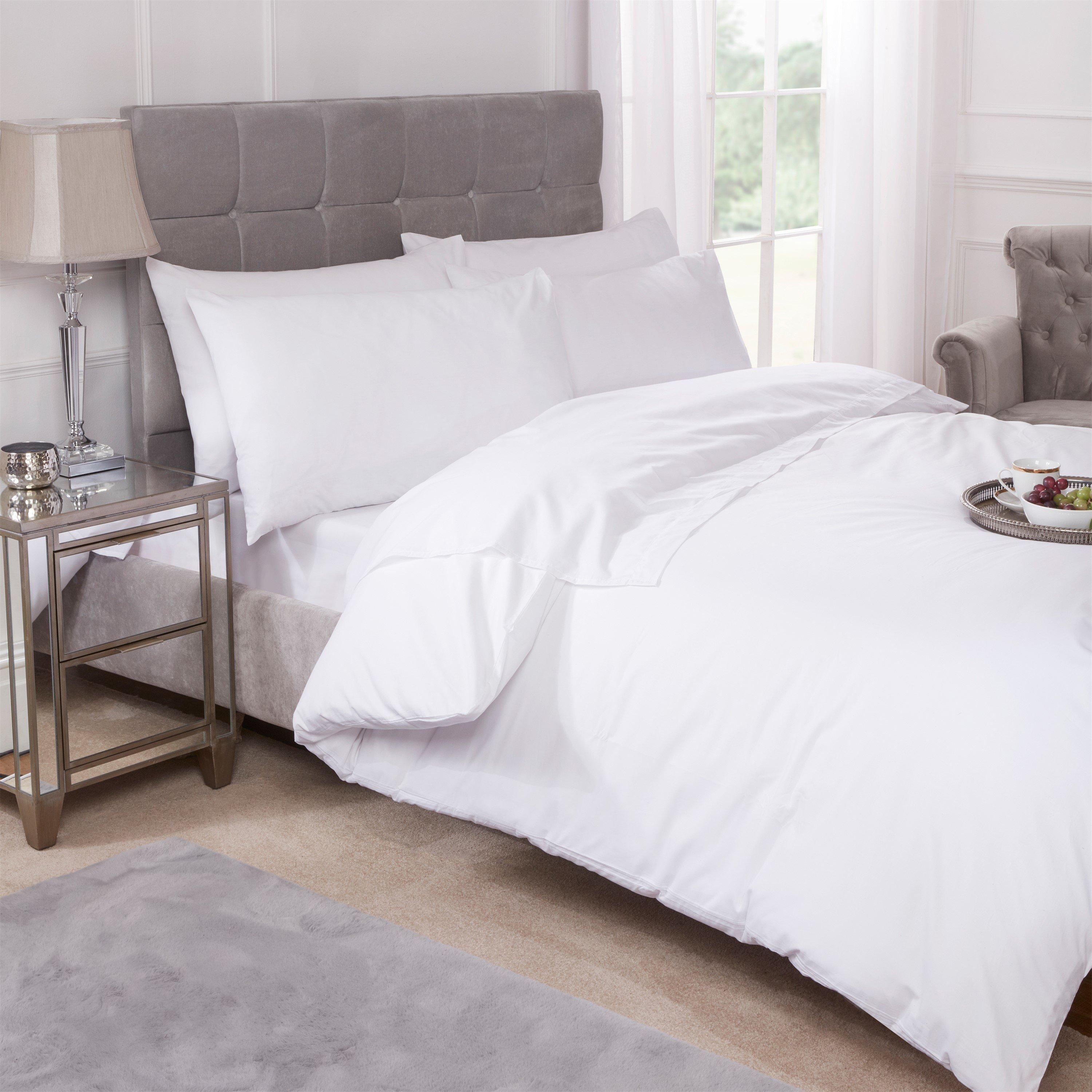 Duvet Set 180 Thread Count Polycotton Percale