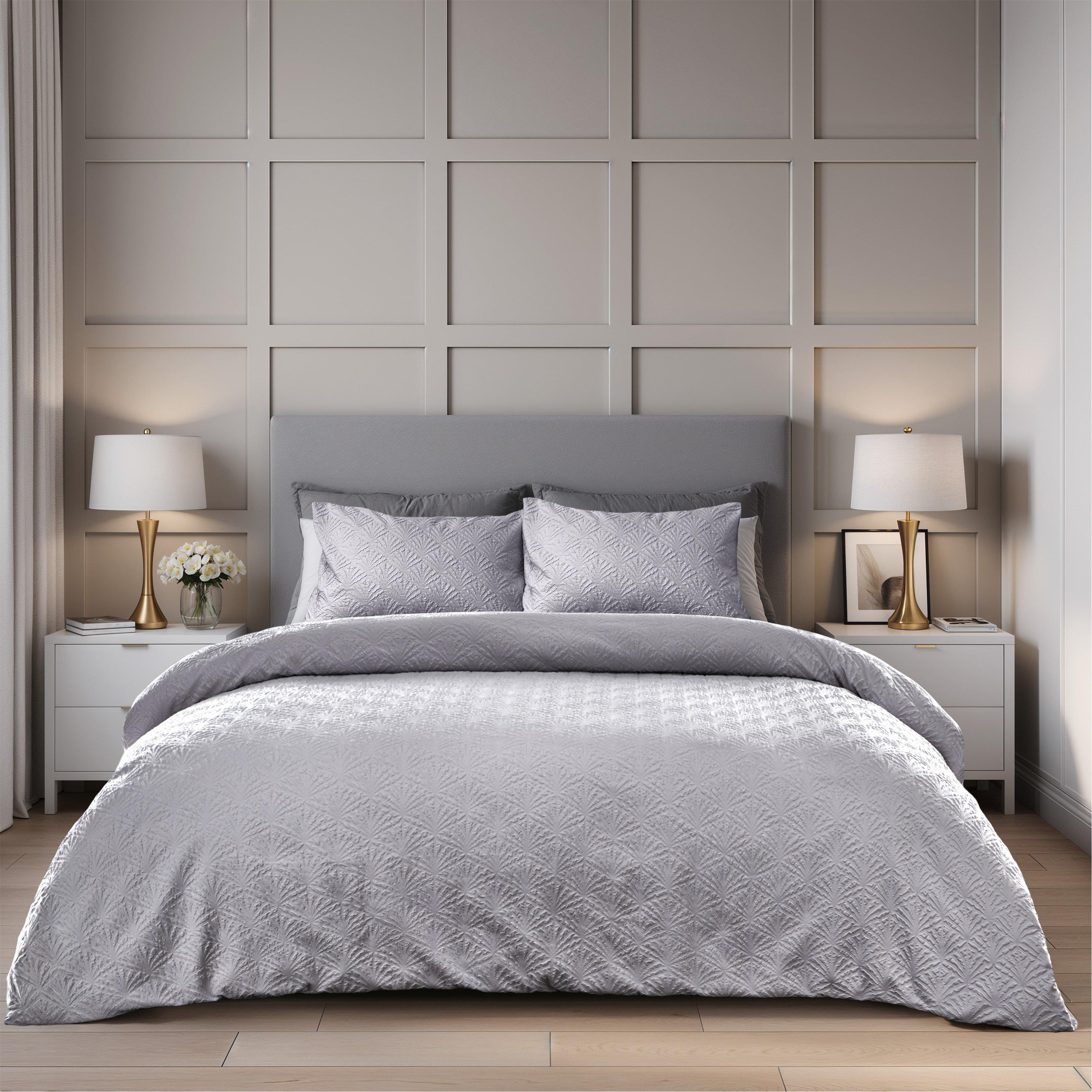 Grey - Emma Barclay - Duvet Set Jacquard Sorrento - 1