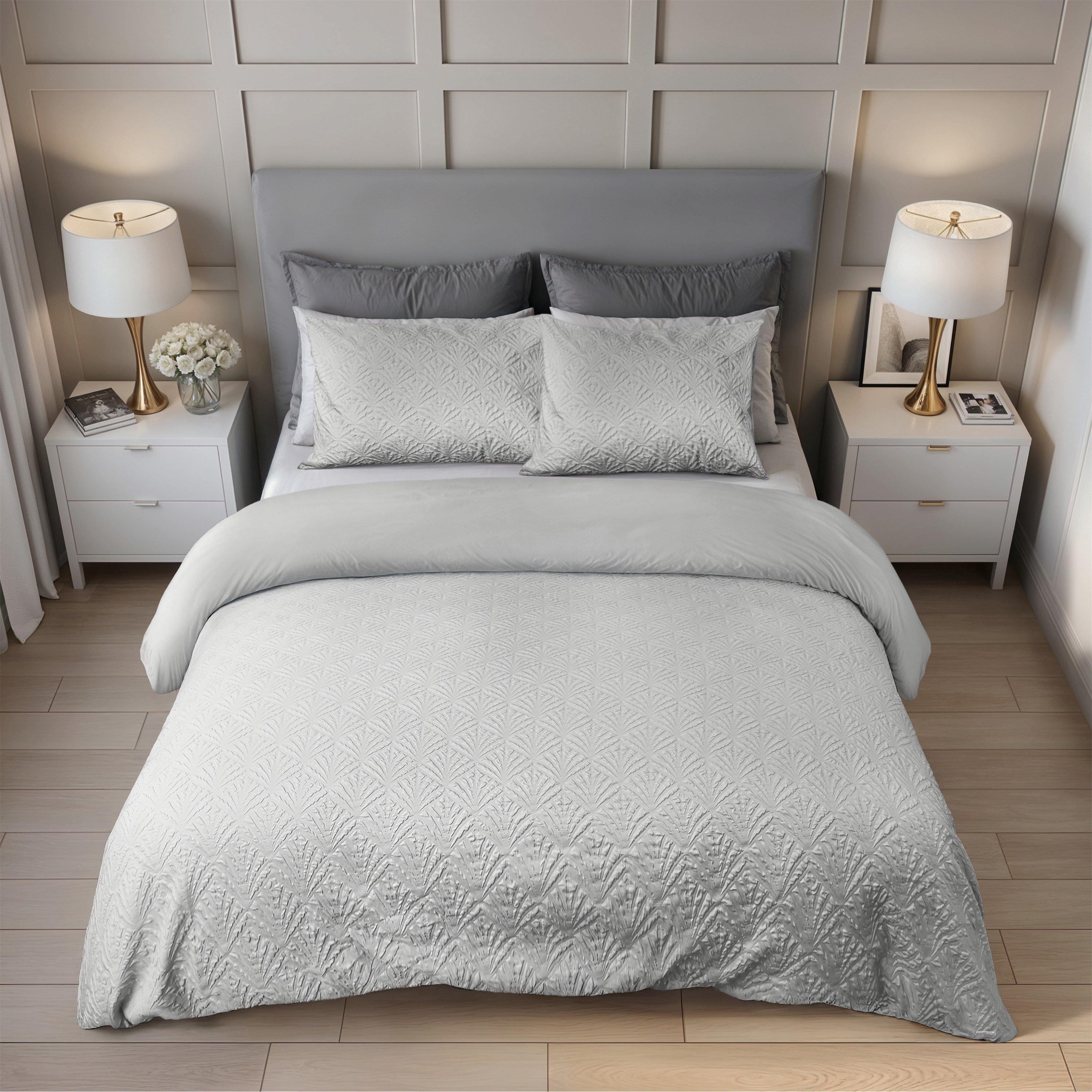 Grey - Emma Barclay - Duvet Set Jacquard Sorrento - 2