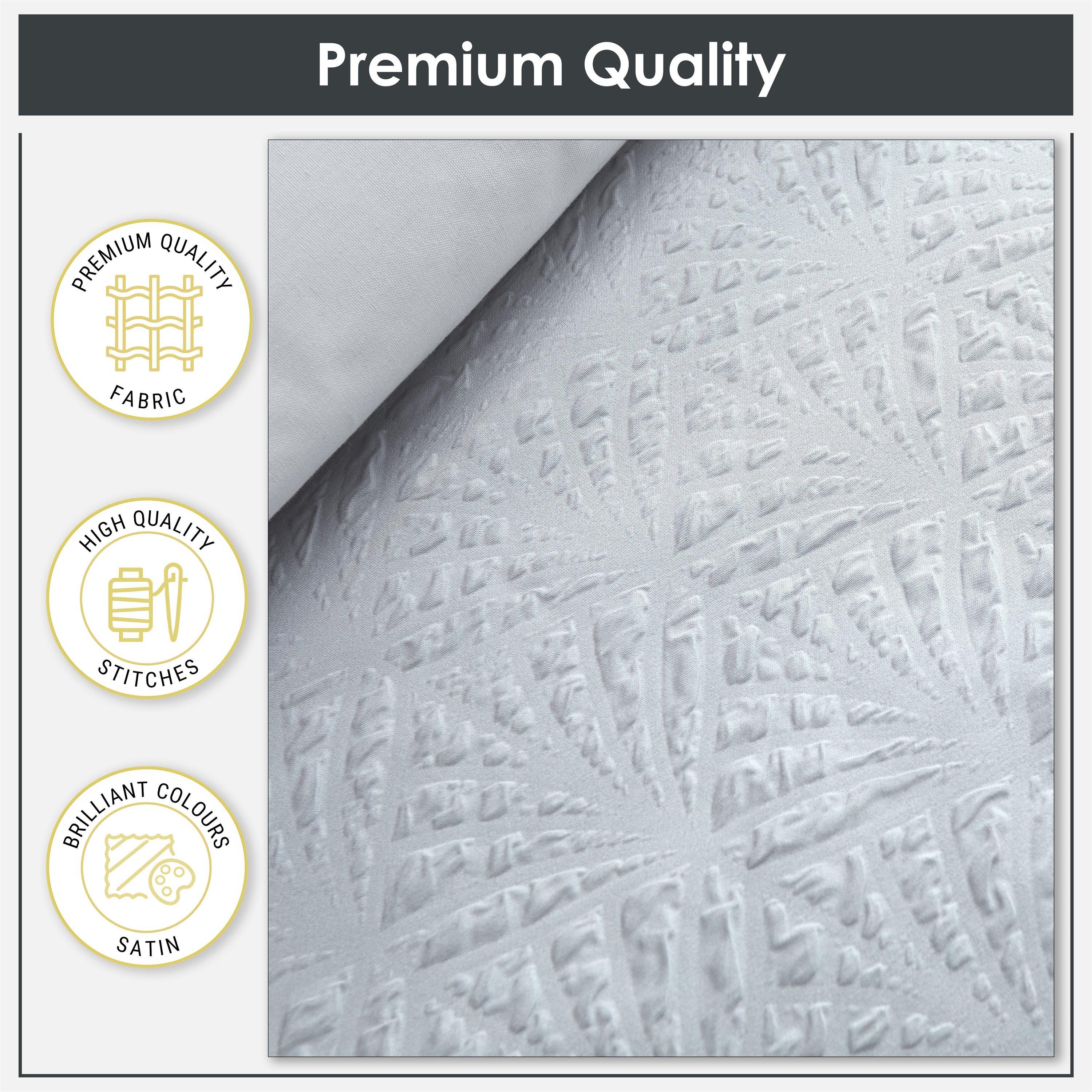 Grey - Emma Barclay - Duvet Set Jacquard Sorrento - 3