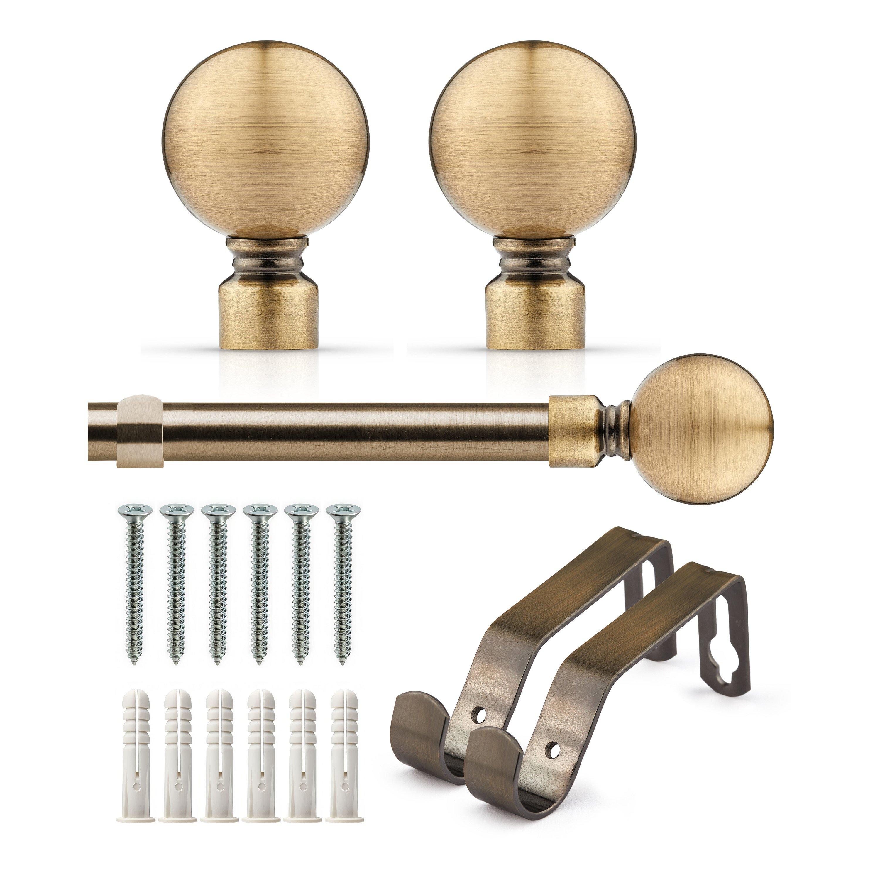 Curtain Pole Extendable Ball