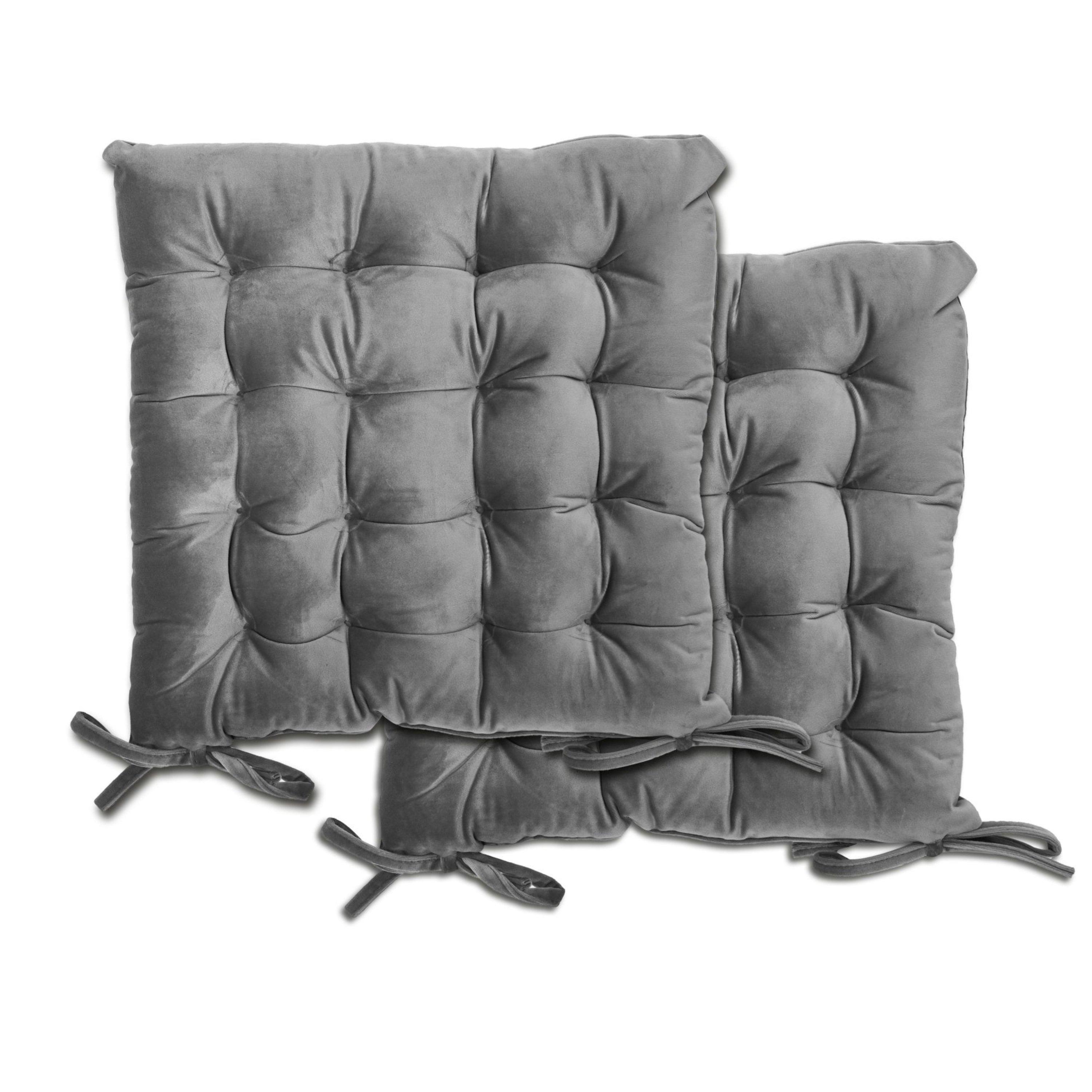 Emma Barclay Seat Pad Soft Velvet Holland