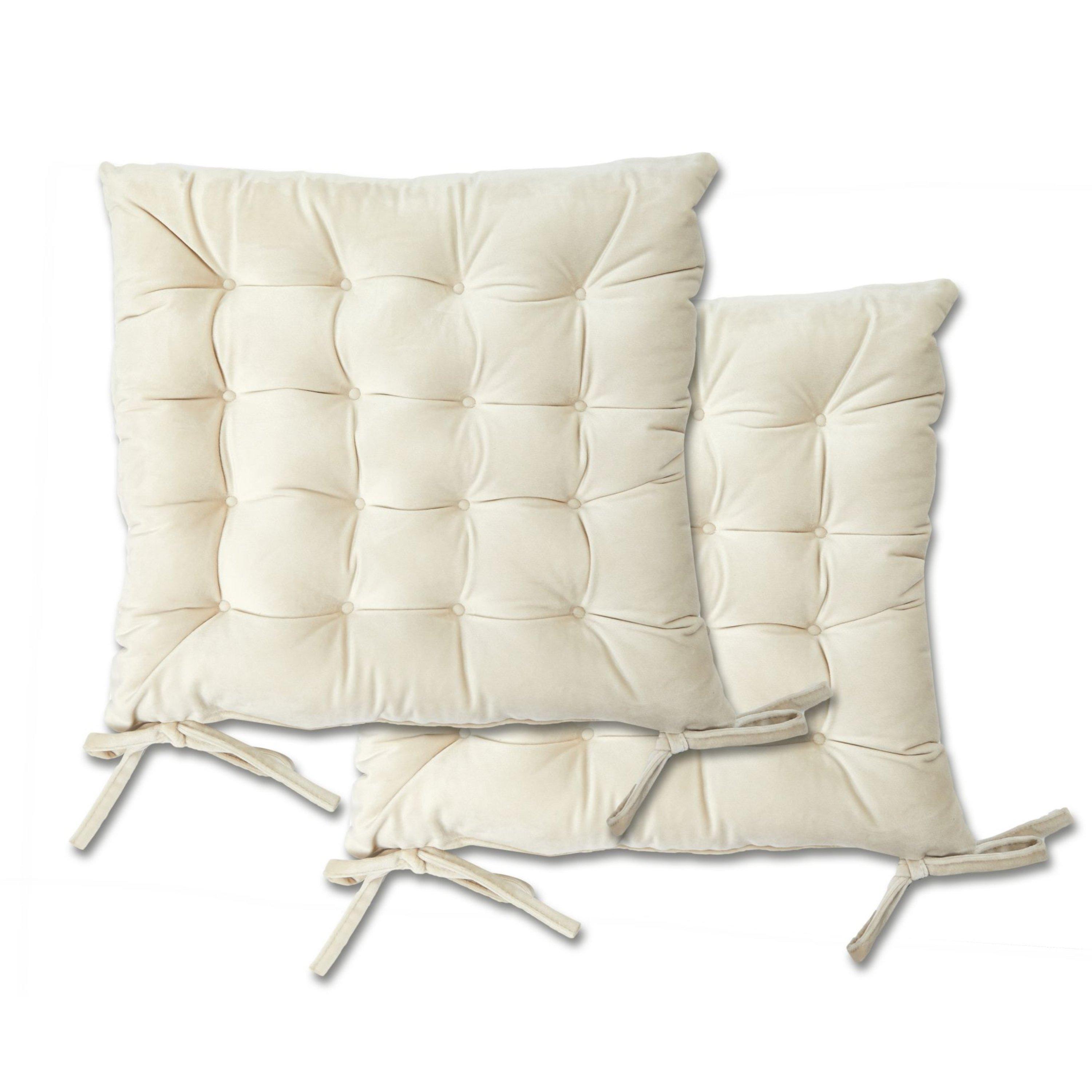 Seat Pad Soft Velvet Holland