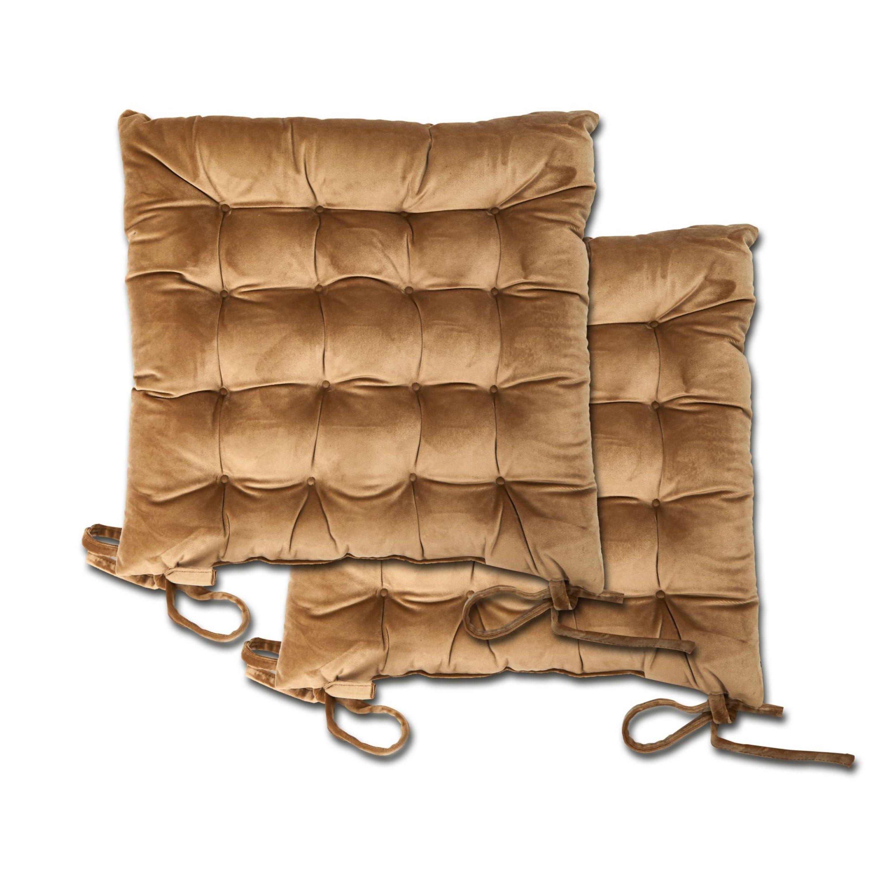 Seat Pad Soft Velvet Holland