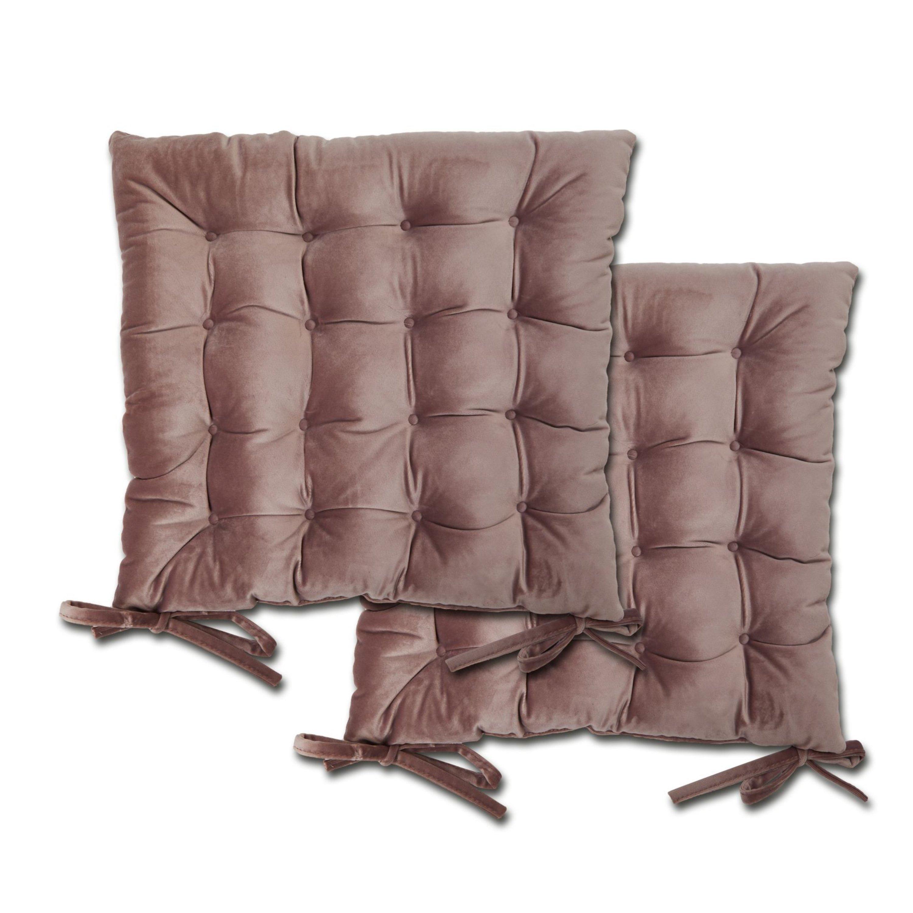 Seat Pad Soft Velvet Holland