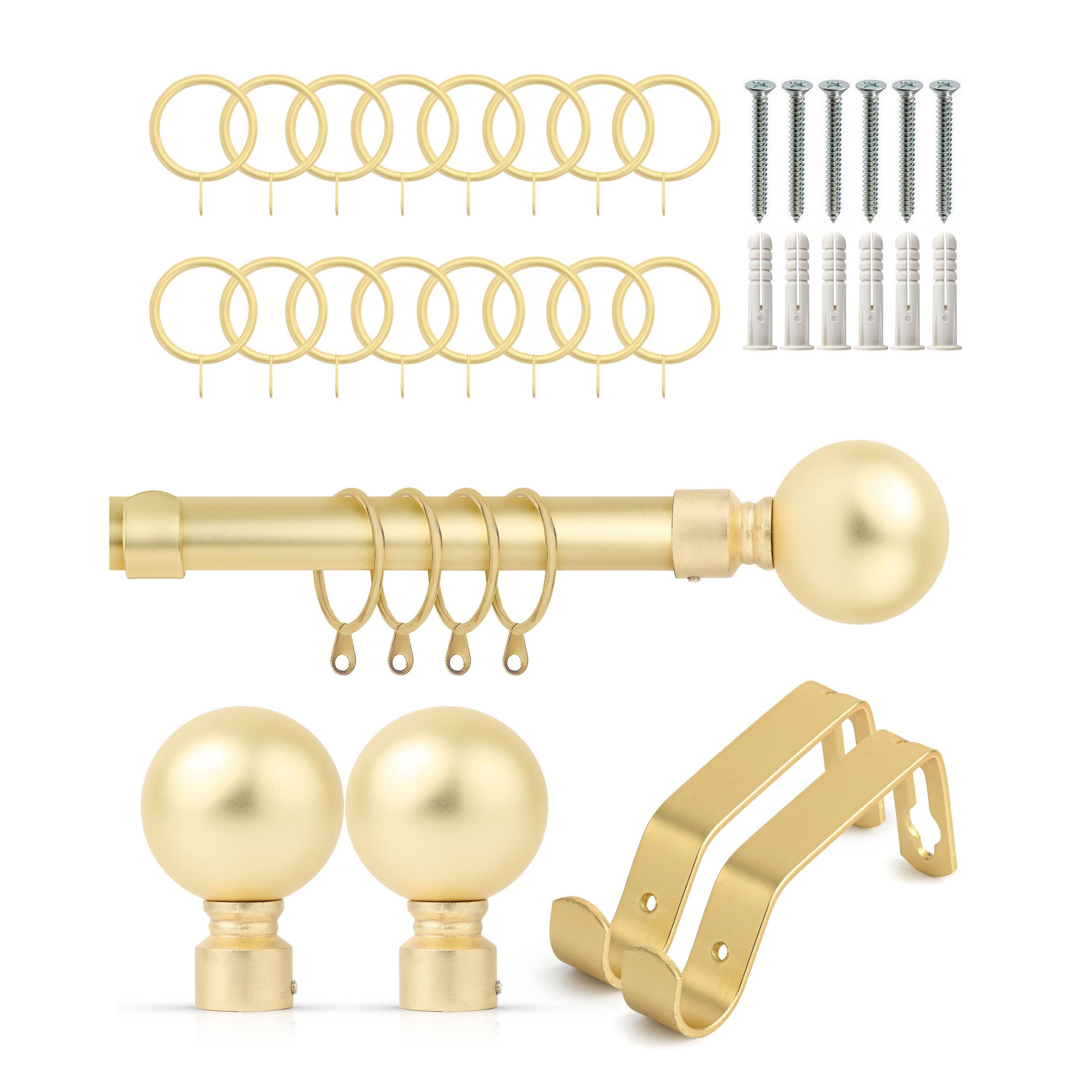 Matt Gold - Emma Barclay - Curtain Pole with Rings Extendable Ball - 1