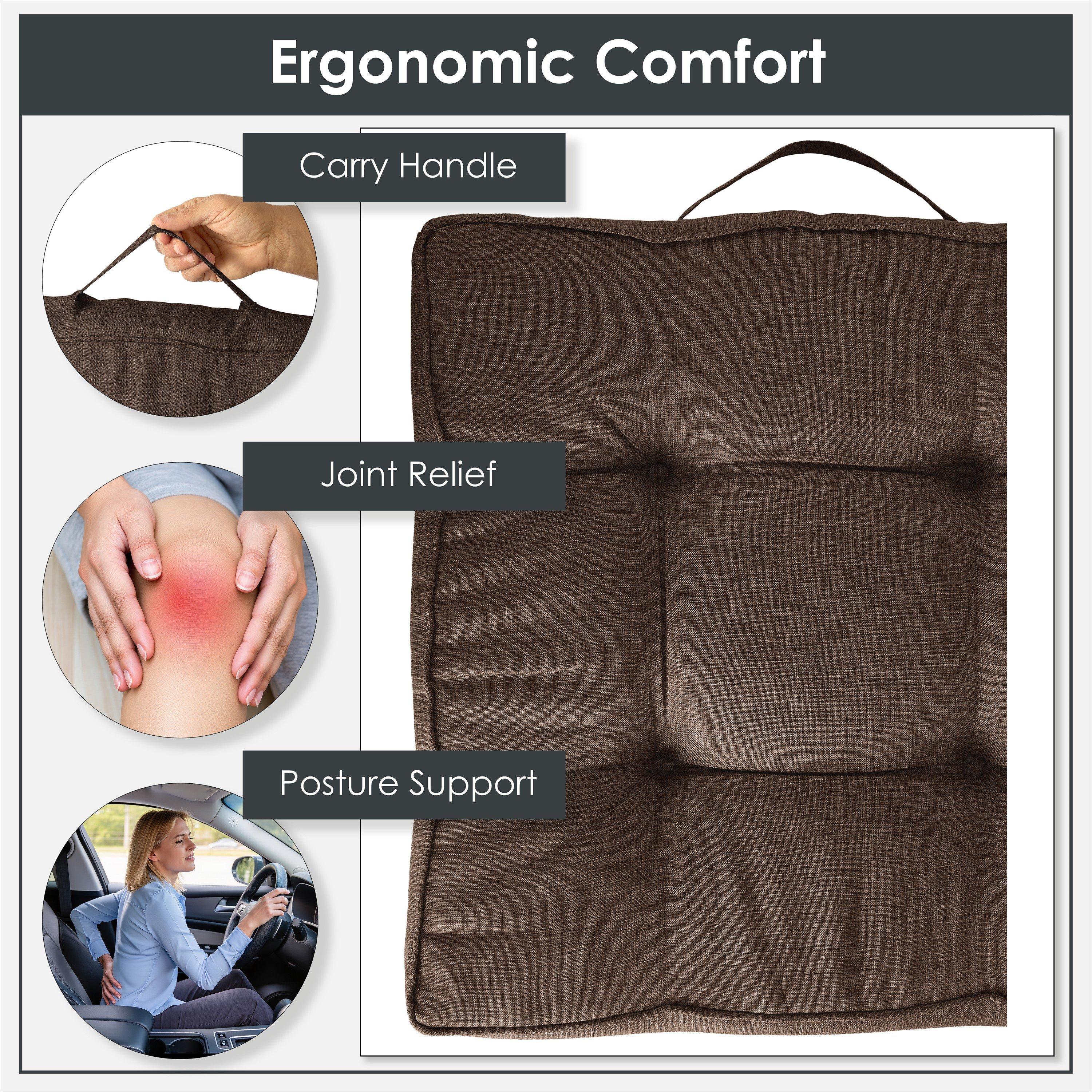 Chocolate - Emma Barclay - Booster Seat Pad Jumbo Waterproof Extra-large - 3