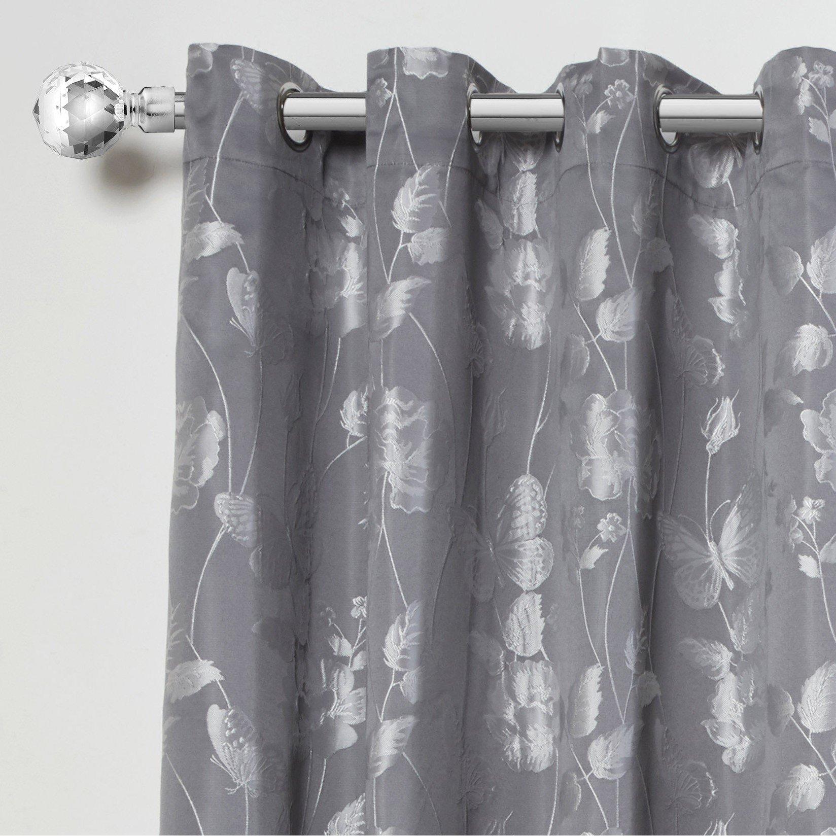 Chrome - Emma Barclay - Curtain Pole Extendable Crystal - 3