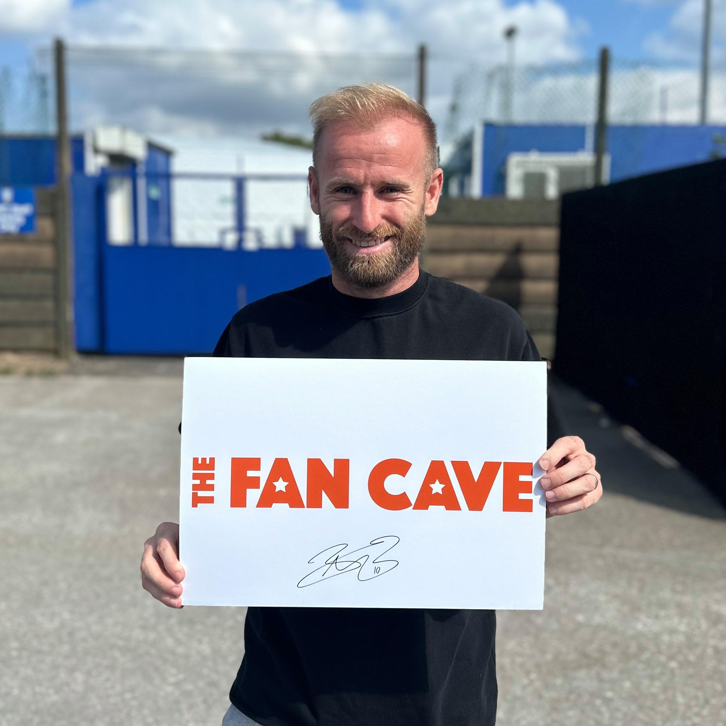 Blue - The Fan Cave - Barry Bannan Signed Sheffield Wednesday Play-Off W - 2