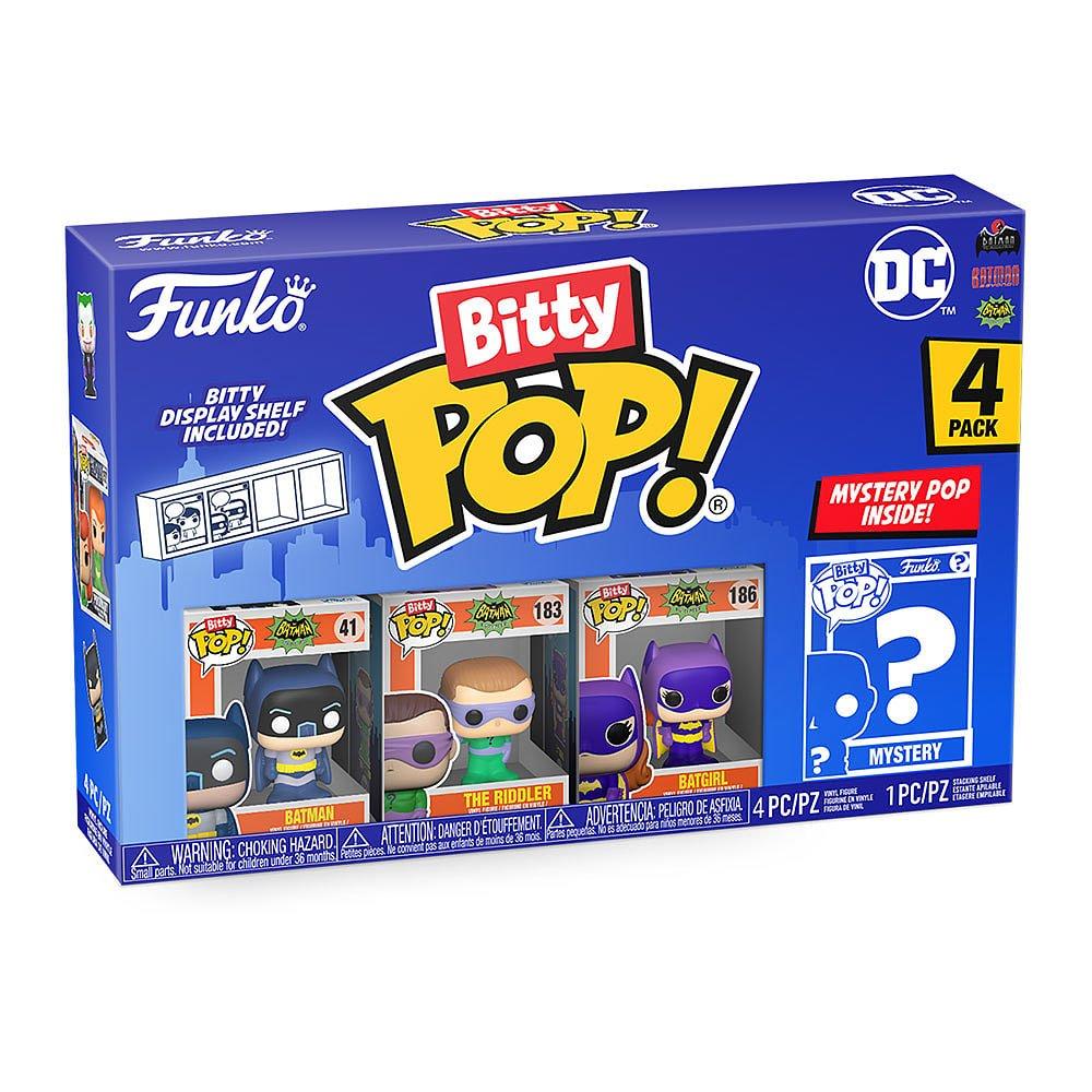 FUNKO Bitty POP: DC- Batman Adam West 4PK
