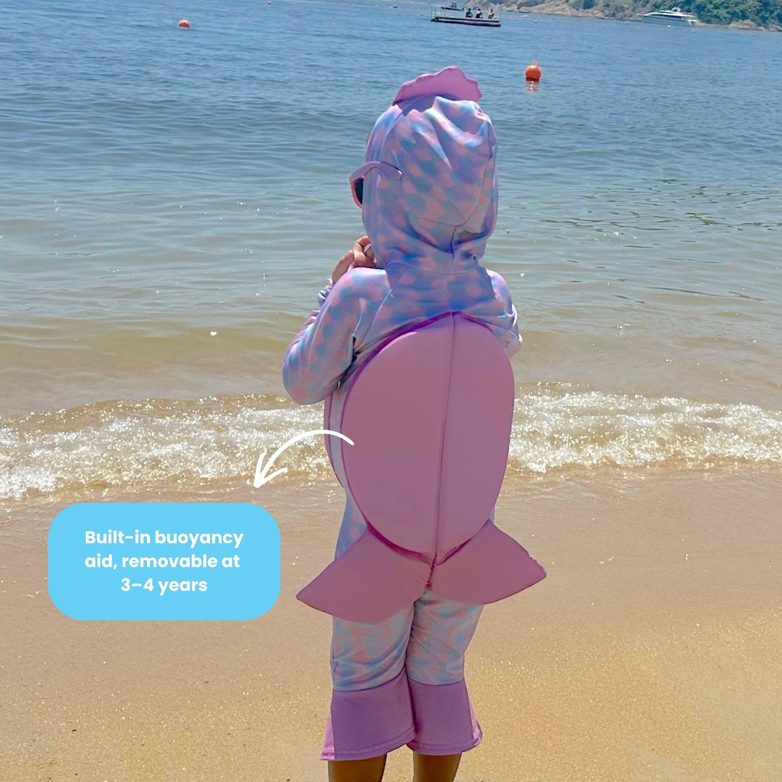 Multi - OneSea - Onesea Mermaid Outfit - 3-in-1 Children’s Buoyancy Aid - 3-4 Years - 4