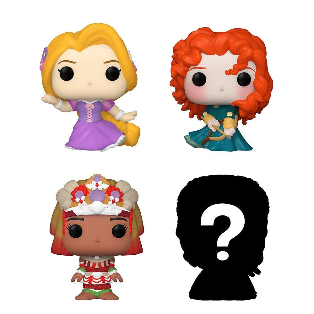 Multi Format An - FUNKO - Bitty POP: Disney Princess - Rapunzel 4PK - 2