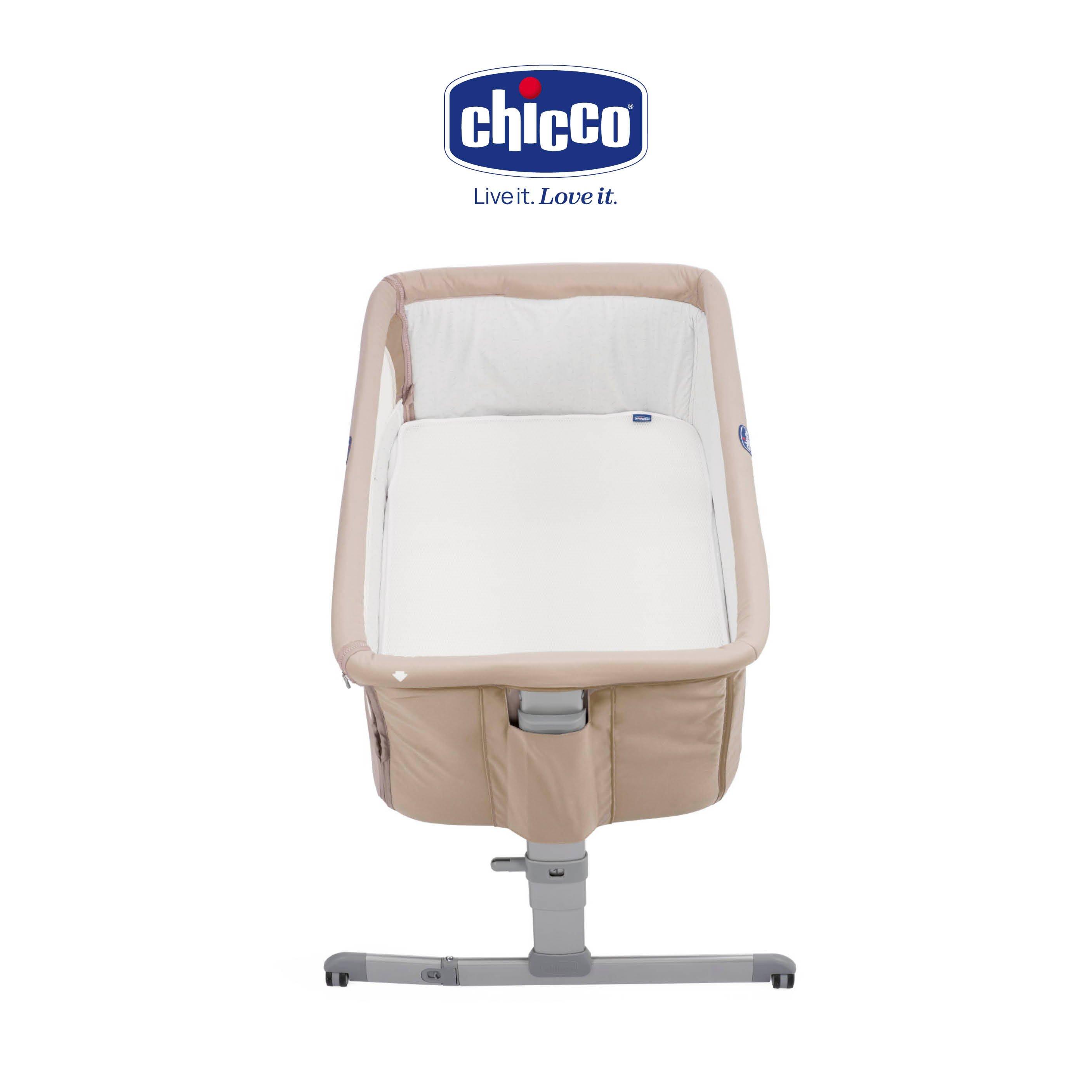 White - Chicco - Next2Me Night Breeze Mattress Topper - 2