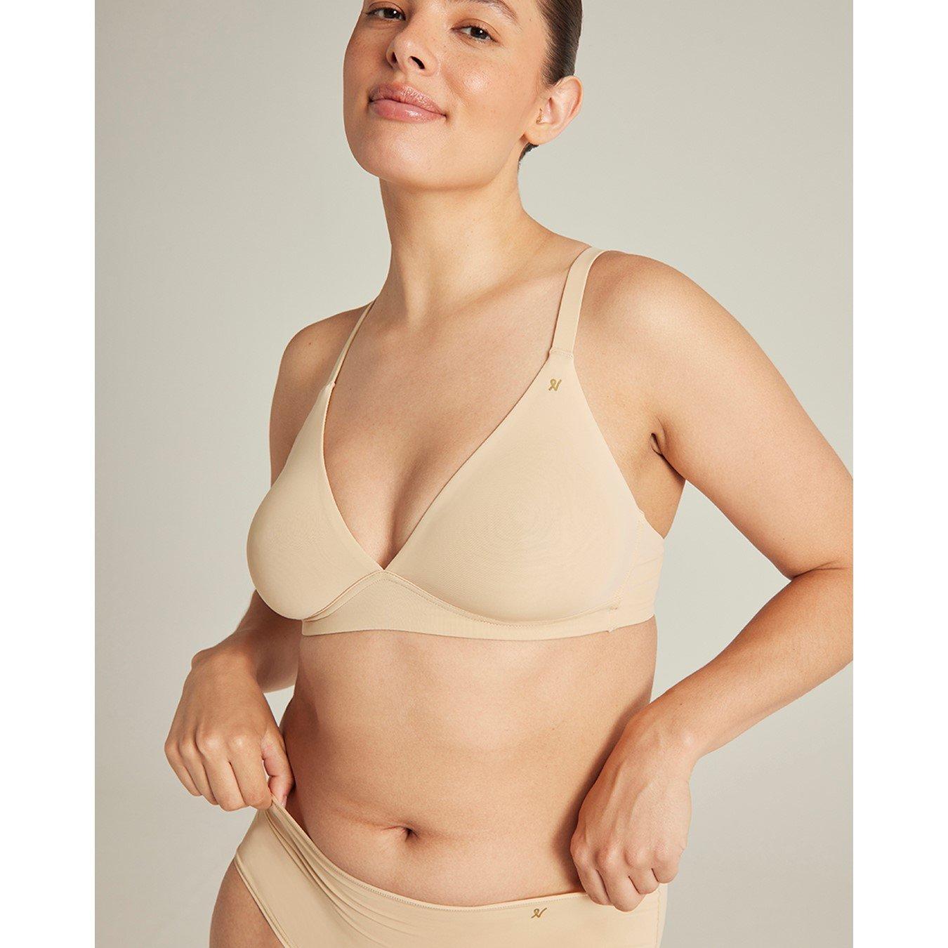 Nudea EASY DOES IT BRALETTE SECOND SKIN STRETCH - Bare 01 - XXL
