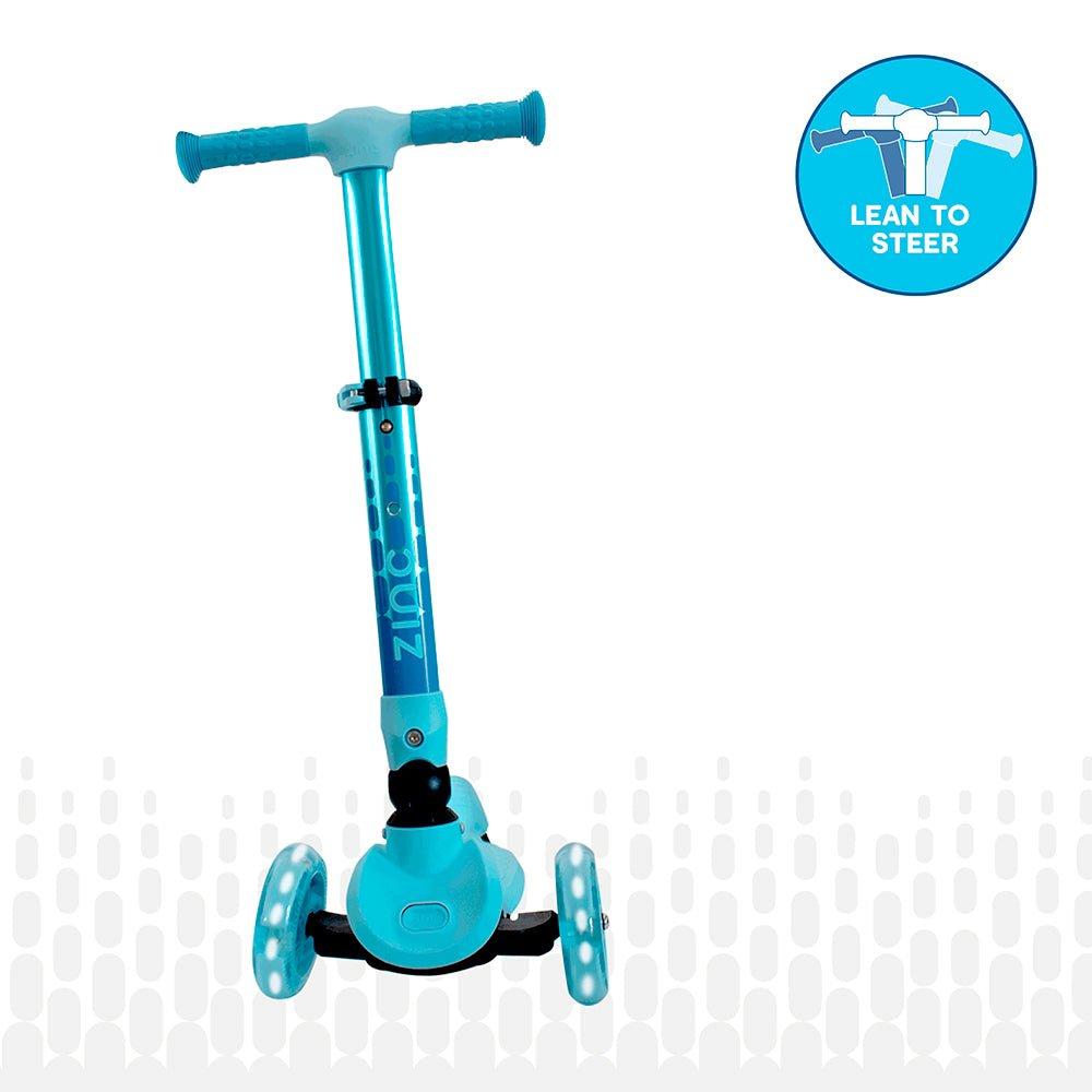 Blue - Zinc - Flyte Three Wheeled Scooter - 12